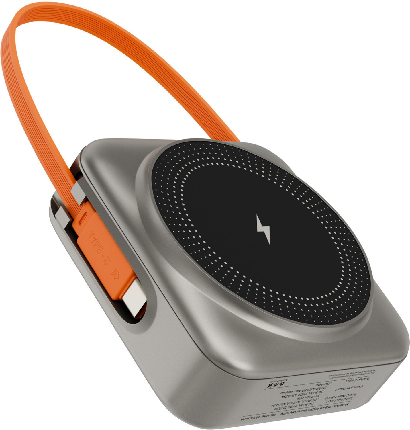 ZEBRONICS 10000 mAh 22.5 W Wireless Power Bank - Image 1