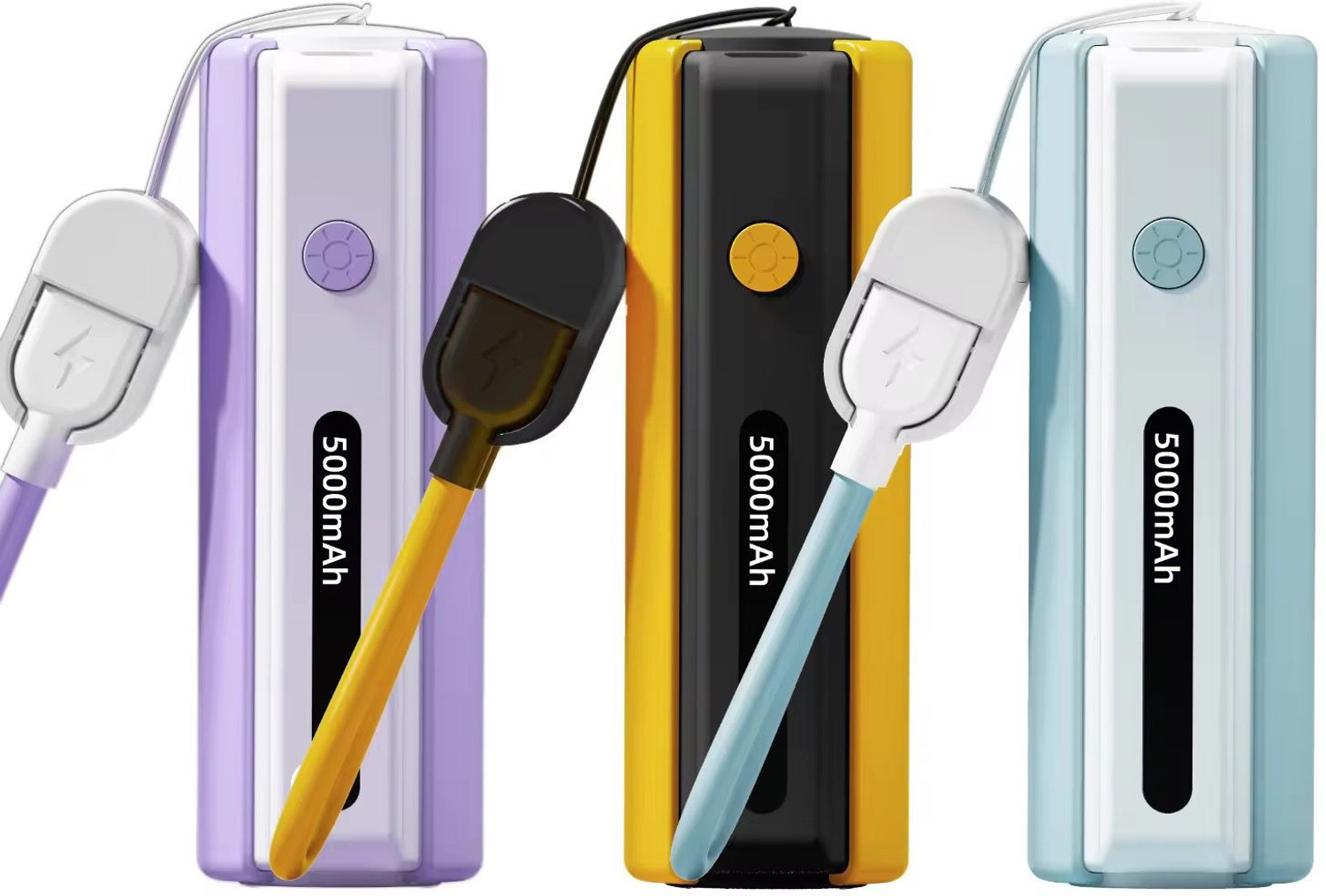 Image of AMYTEL 5060 mAh 18 W Mini Pocket Size Power Bank (Yellow, Lithium-ion, Power Delivery 2.0, Power Delivery 3.0, Quick Charge 2.0, Quick Charge 3.0 for Mobile, Smartwatch, Smartband, Speaker, Tablet)