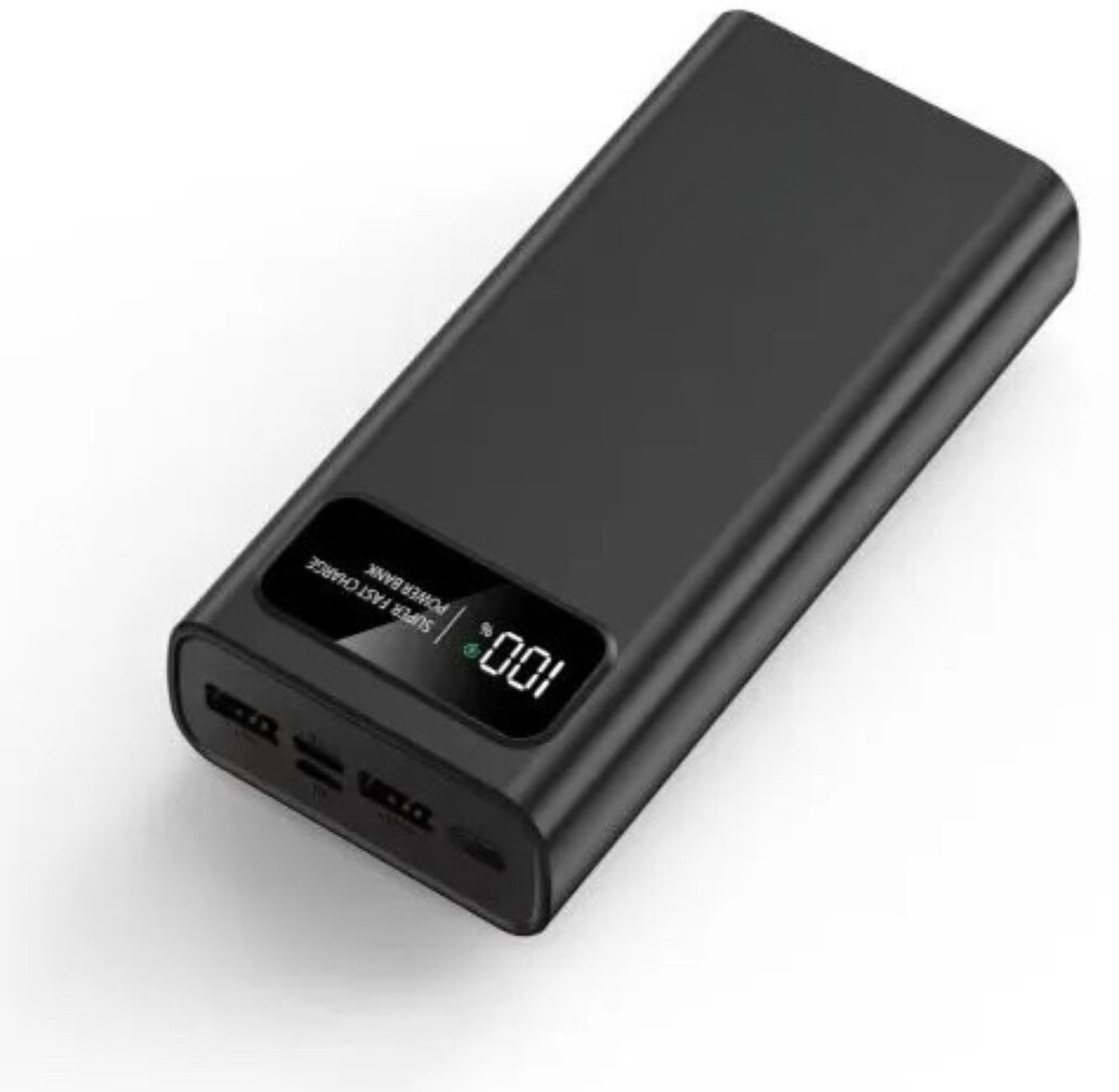 Image of zofia 30000 mAh 22.5 W Compact Pocket Size Power Bank (Black, Lithium Polymer, Quick Charge 4.0, Power Delivery 3.0, Fast Charging for Mobile, Earbuds, Smartwatch, Smartband, Speaker)