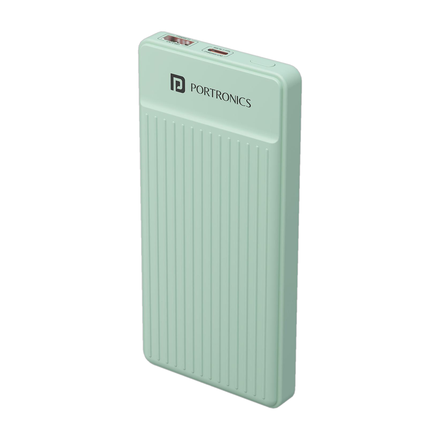 Portronics 10000 mAh 22.5W Slim Green Power Bank - Image 6