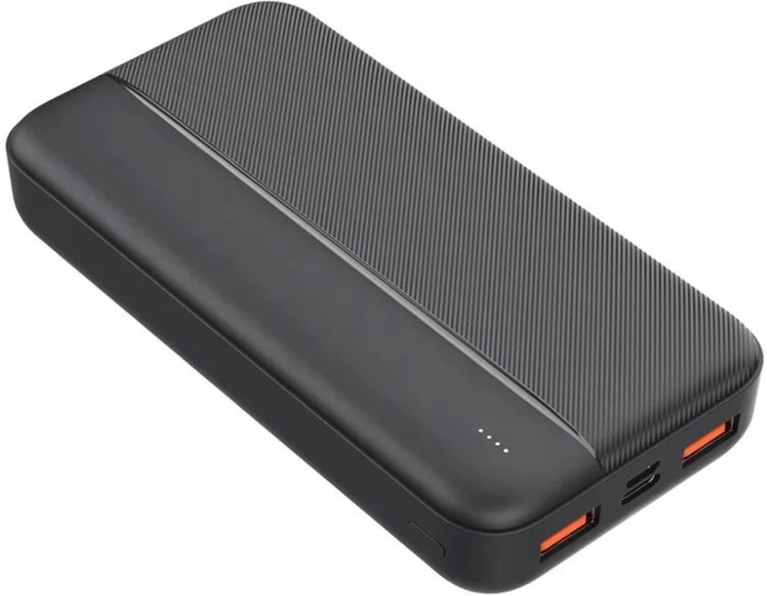 Image of SoRoo 20000 mAh 18 W Ultra Compact Pocket Size Power Bank (Black, Lithium Polymer, Fast Charging for Mobile, Tablet, Speaker)