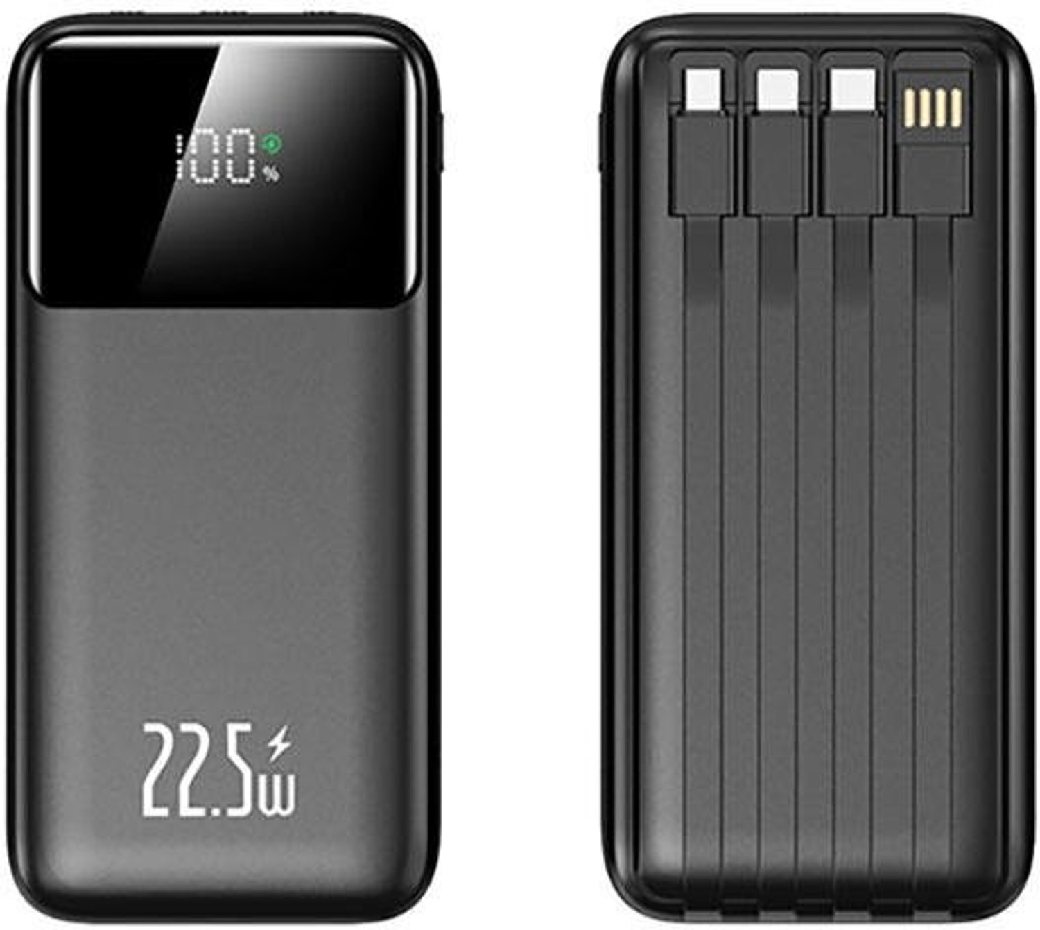 Image of walta 30000 mAh 65 W With MagSafe Ultra Compact Power Bank (Black, Lithium-ion, Quick Charge 3.0 for Laptop, Mobile)