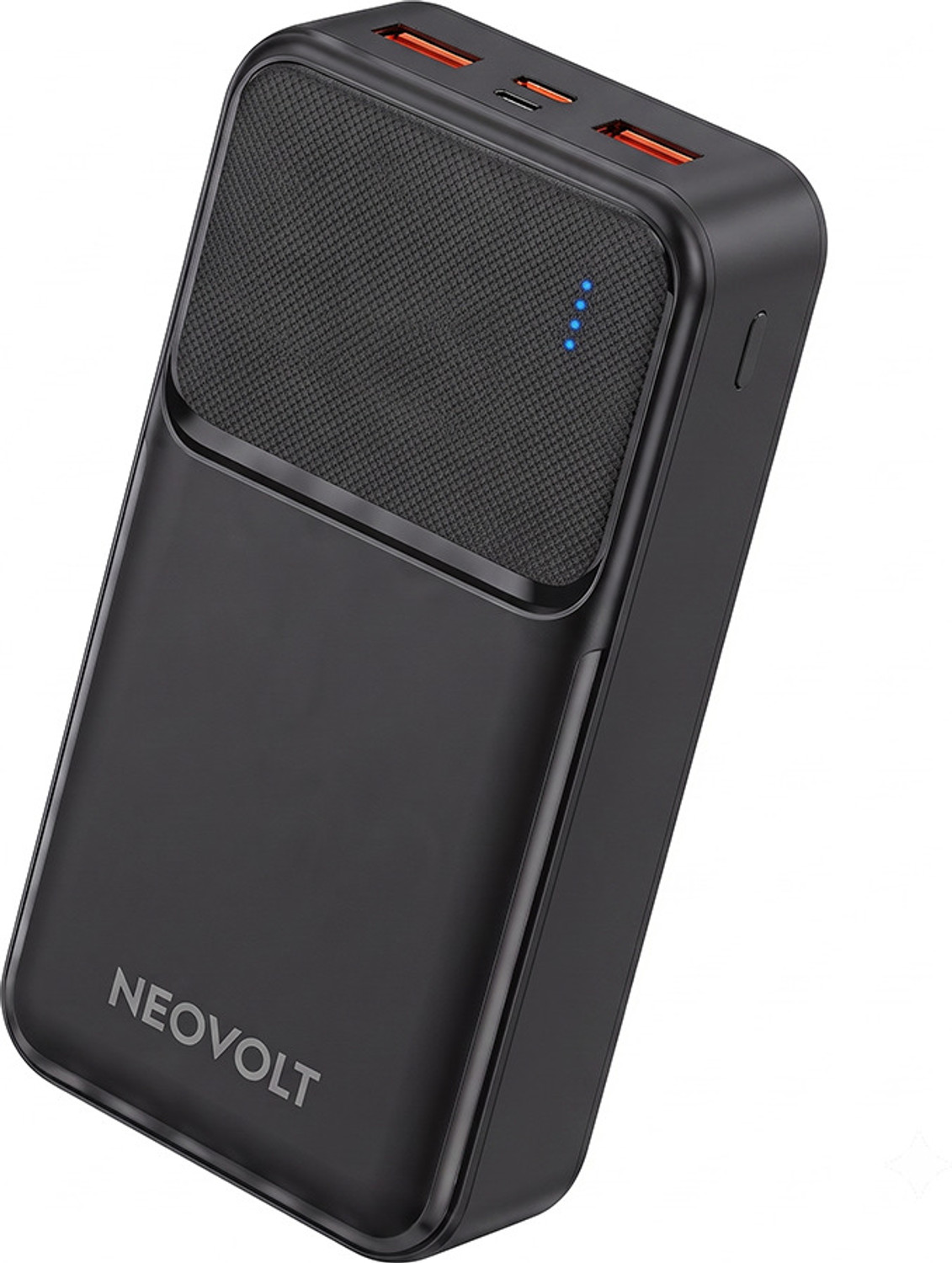NEOVOLT 20000 mAh 22.2W Slim Power Bank (Black) - Image 1