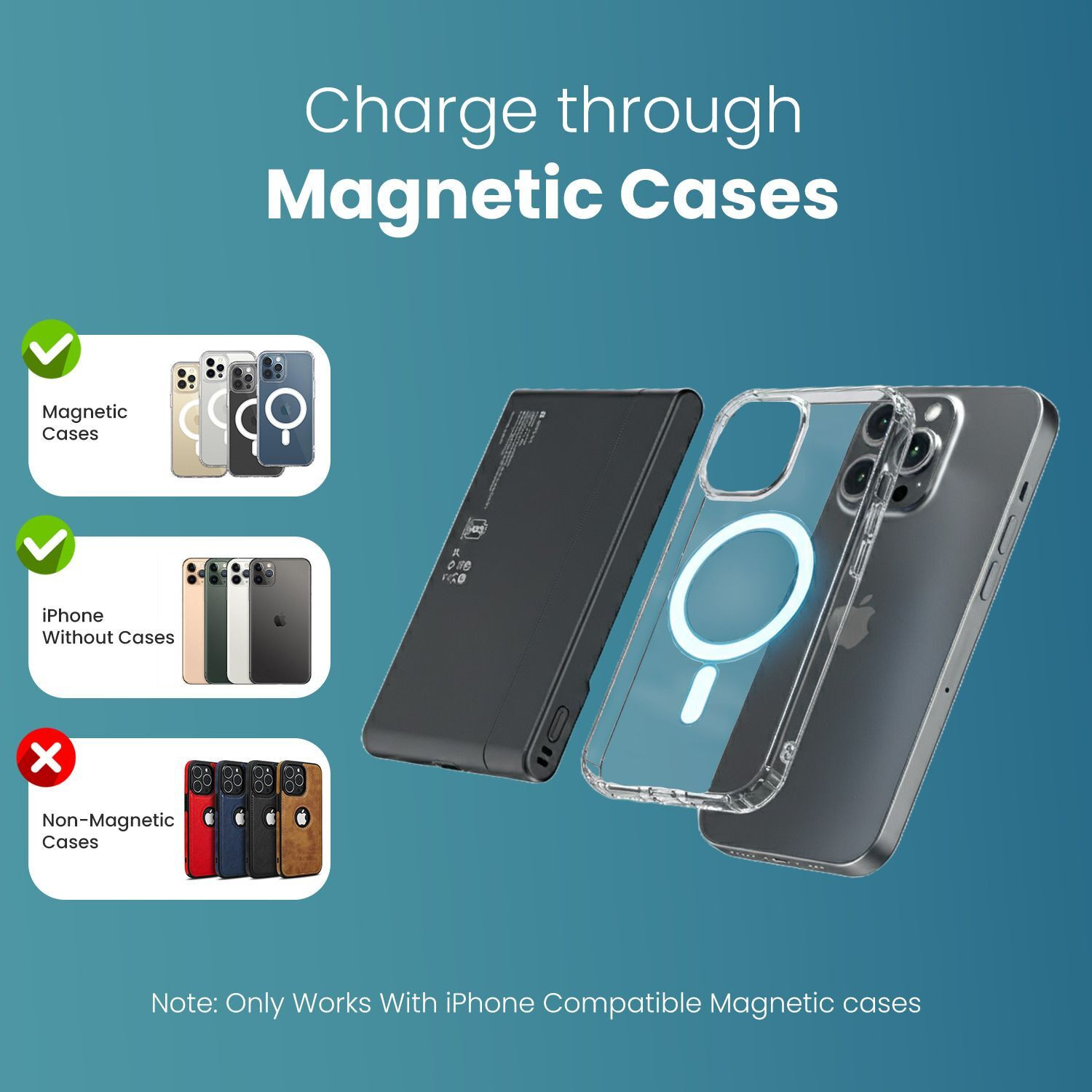 Portronics 5000 mAh 22.5 W Wireless thumbnail 4