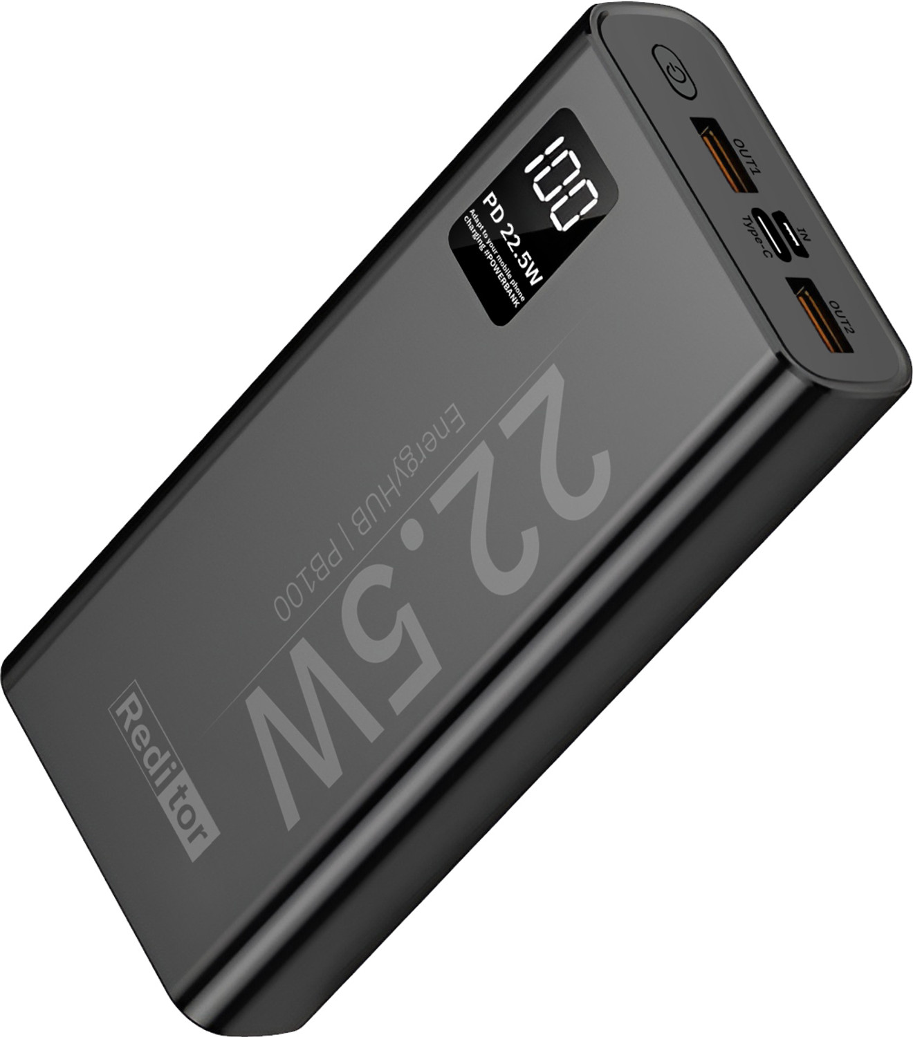 reditor 20000 mAh 22.5 W Compact Power Bank