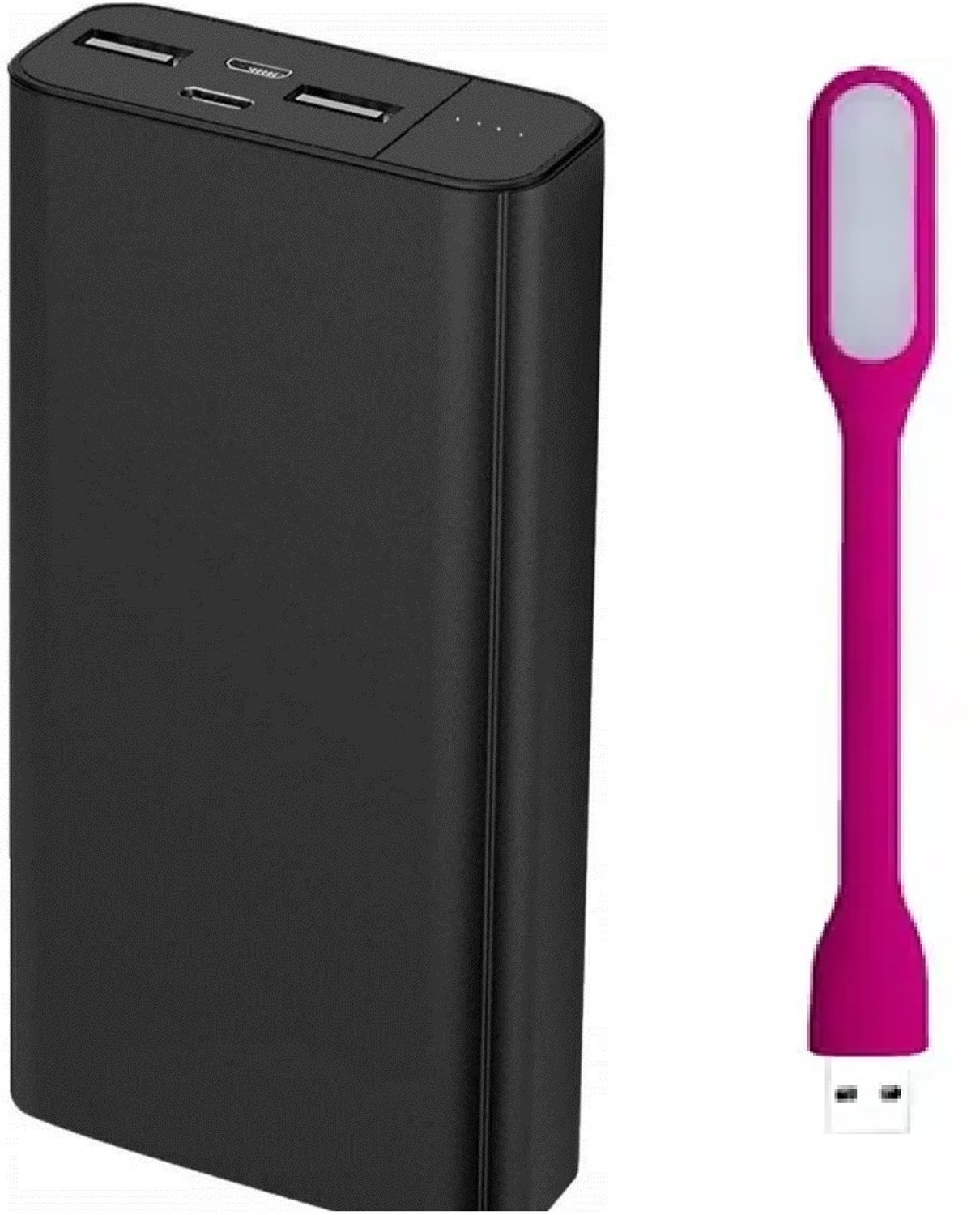 Image of Iqoniqe 30000 mAh 22 W Compact Pocket Size Power Bank (Black, Lithium-ion, Fast Charging for Mobile, Earbuds, Smartwatch, Speaker)