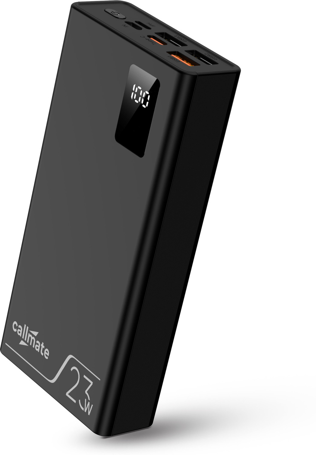 Callmate 20000 mAh 23W Power Bank (Black) - Image 1