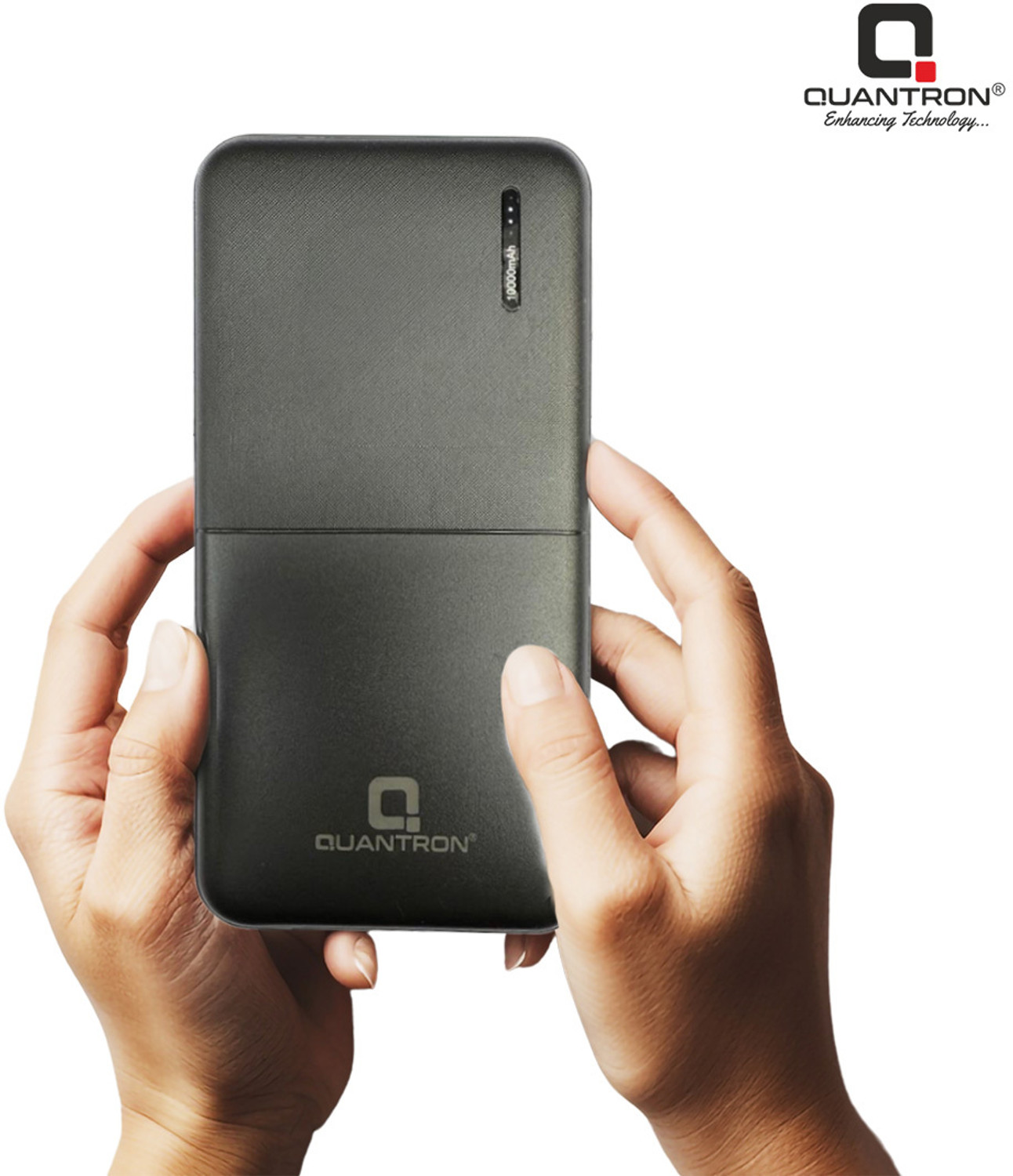 Image of Iqoniqe 30000 mAh 22 W Compact Pocket Size Power Bank (Black, Lithium-ion, Fast Charging for Mobile, Earbuds, Smartwatch, Speaker)