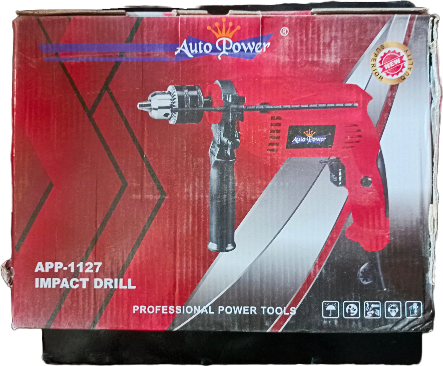 Image of AUTOPOWER Impact Drill APP-1127 Pistol Grip Drill (13 mm Chuck Size)