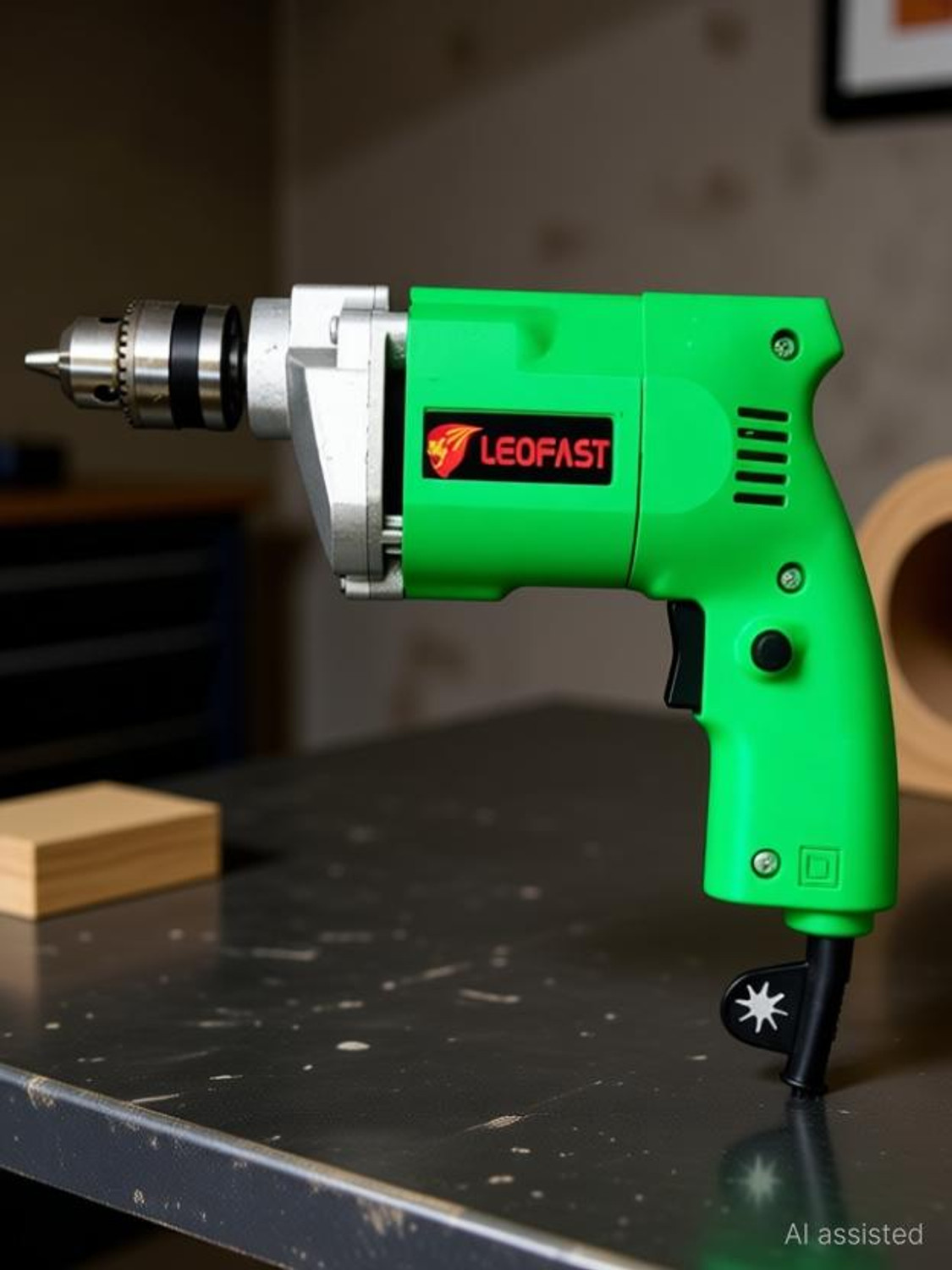 Image of LEOFAST LFT-1201 Drill machine LFT-1201 Drill Machine DRILL 2310 480W , 2600Rpm With 3 Months Warranty Pistol Grip Drill (10 mm Chuck Size)