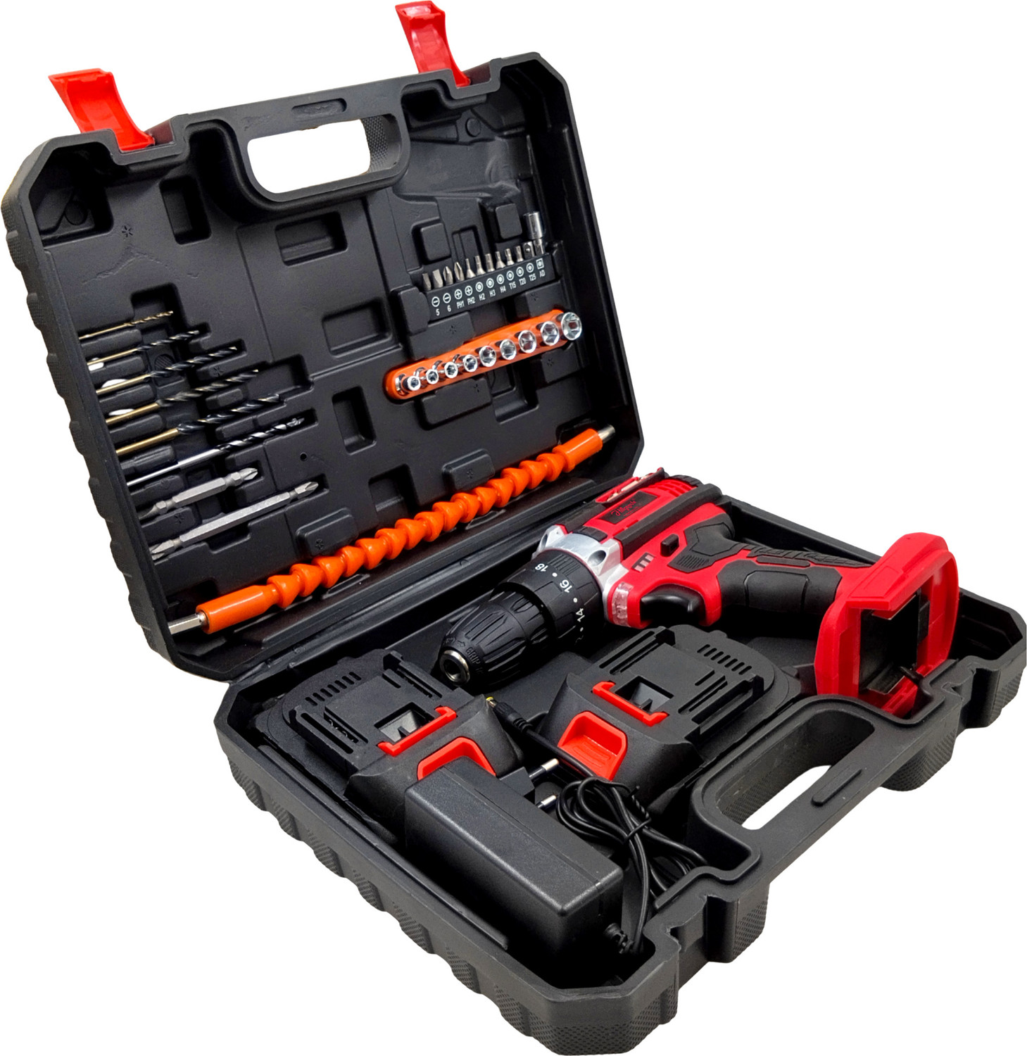Image of Tomahawk |1.5Ah Battery x1, 35Nm Torque, 2-Speed| TCD-20A-2B-2Ah Cordless Drill (10 mm Chuck Size)