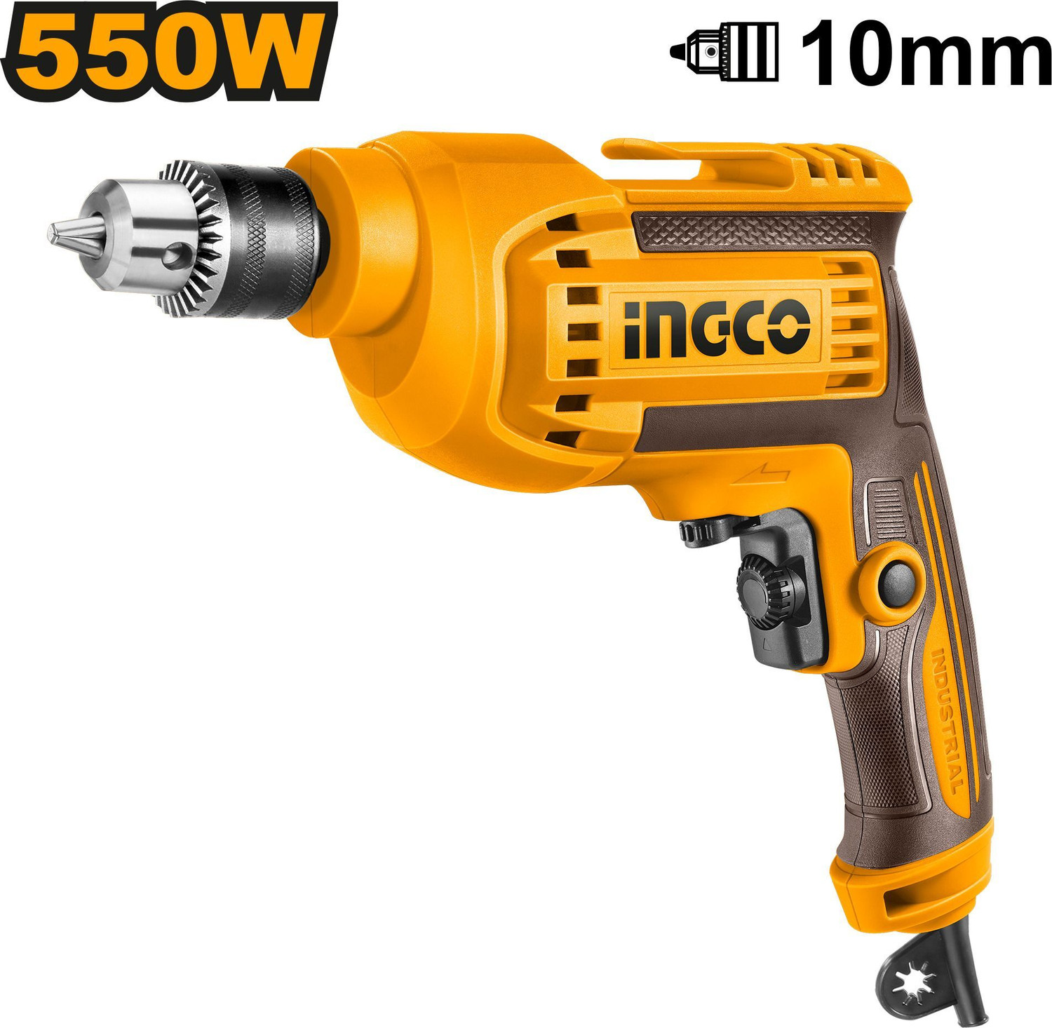Image of BLACK+DECKER HD555KMPR-B1 HD555KMPR-B1 Pistol Grip Drill (13 mm Chuck Size)