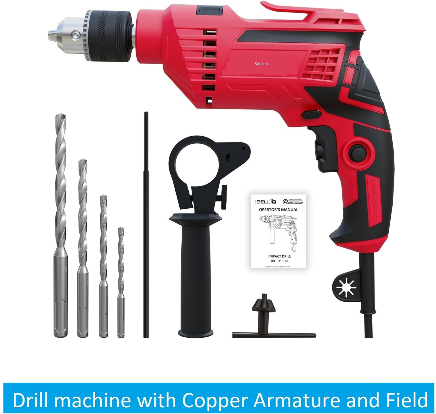 Image of AUTOPOWER Impact Drill APP-1127 Pistol Grip Drill (13 mm Chuck Size)