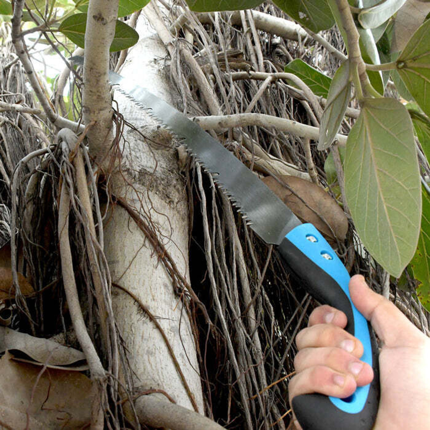 Image of DeoDap 20-Inch High Carbon Steel Pruning Saw - Sharp Teeth with Safety Cover Hand Tool Kit (1 Tools)
