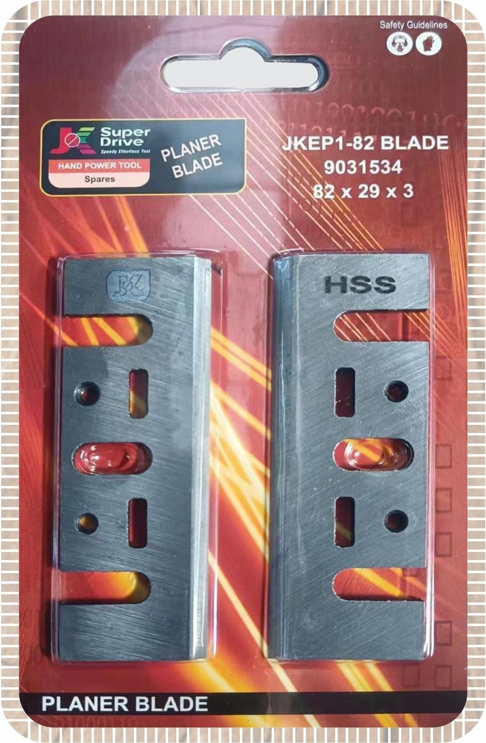 JK Super Drive 82 mm Planer Blade - Image 1