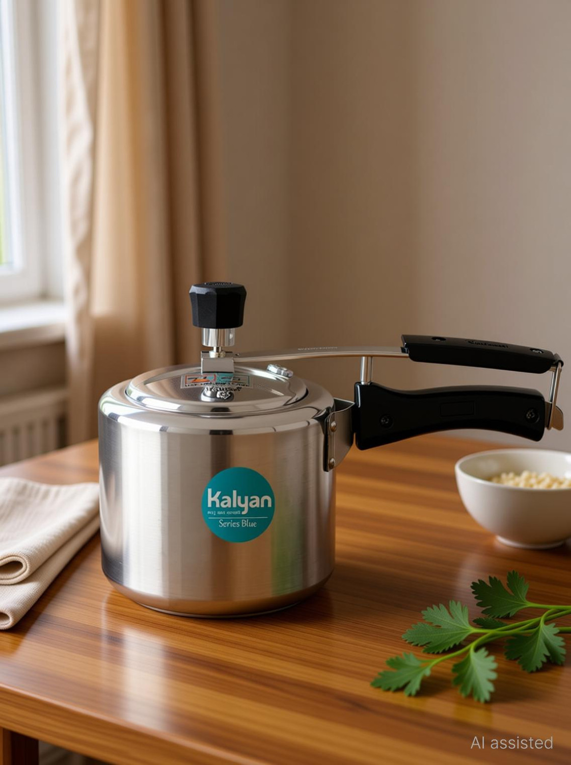 Image of Kalyan Classic 1.5 L Induction Bottom Pressure Cooker (Aluminium)