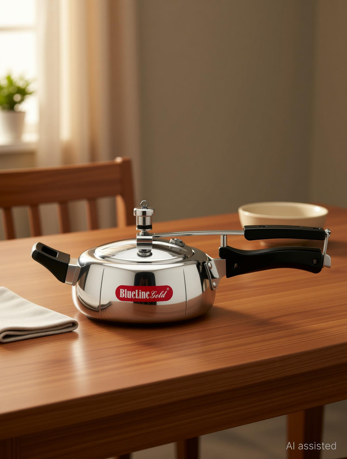 Image of ROYAL ELIBA Eco Friendly Multi-funtional Pressure Cooker 2 L Induction Bottom Pressure Cooker (Aluminium)