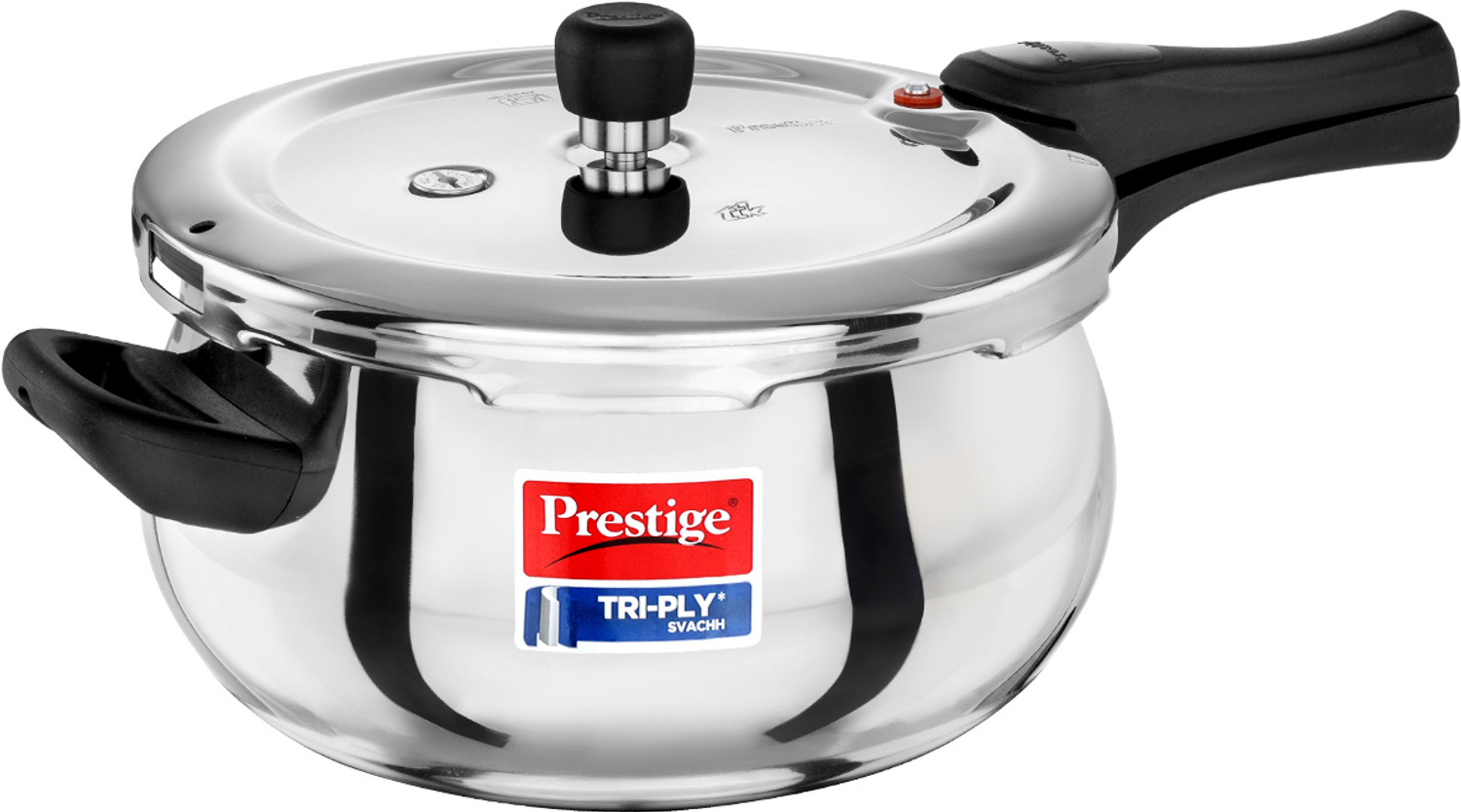 Image of Prestige 4.1 L Induction Bottom Pressure Cooker (Aluminium)