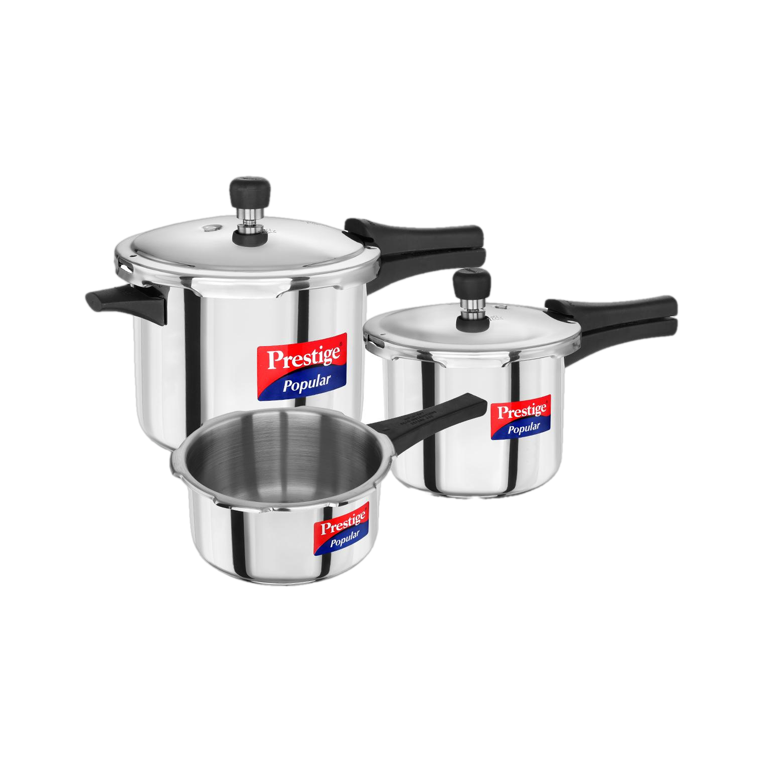 Image of Prestige 4.1 L Induction Bottom Pressure Cooker (Aluminium)