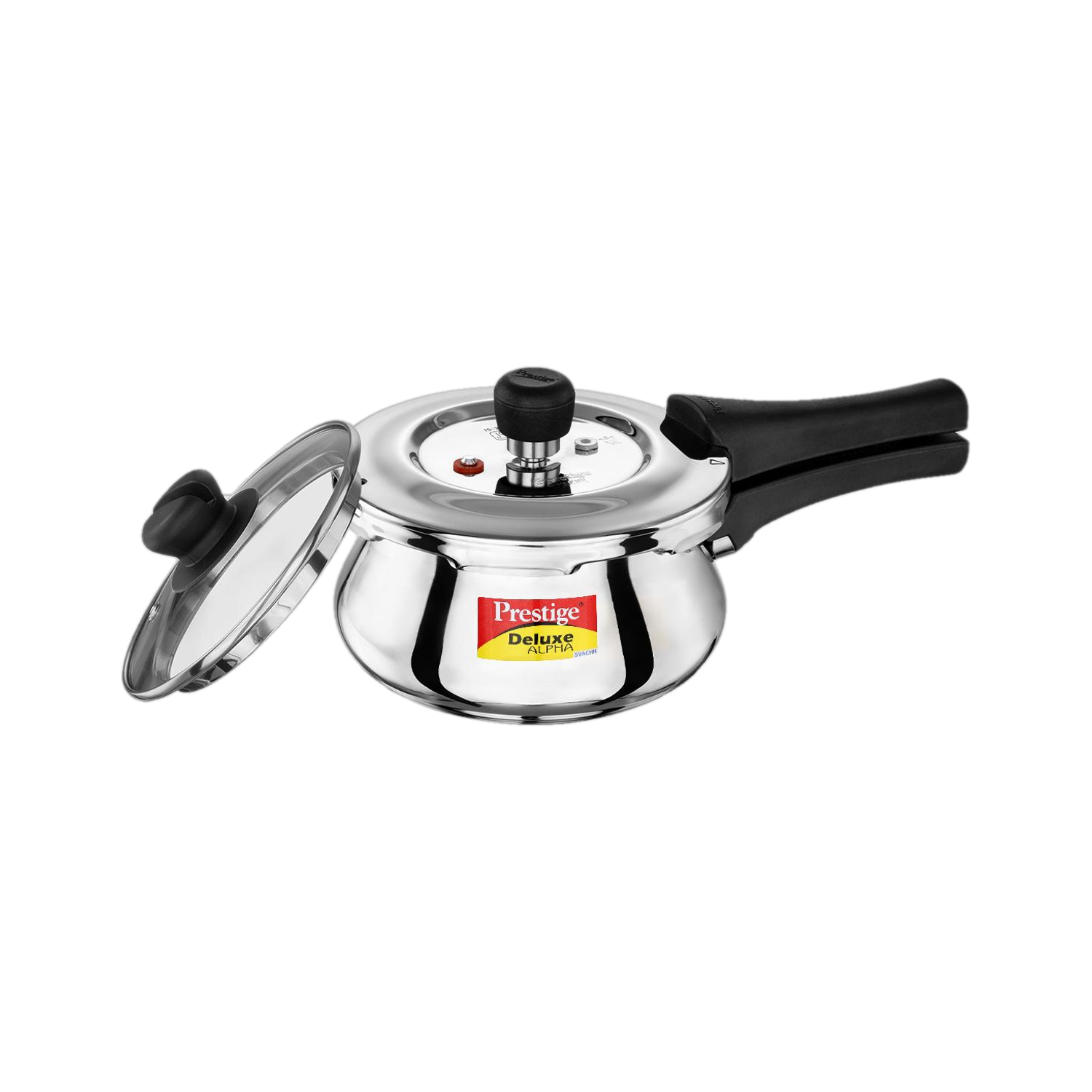 Image of Prestige 4.1 L Induction Bottom Pressure Cooker (Aluminium)