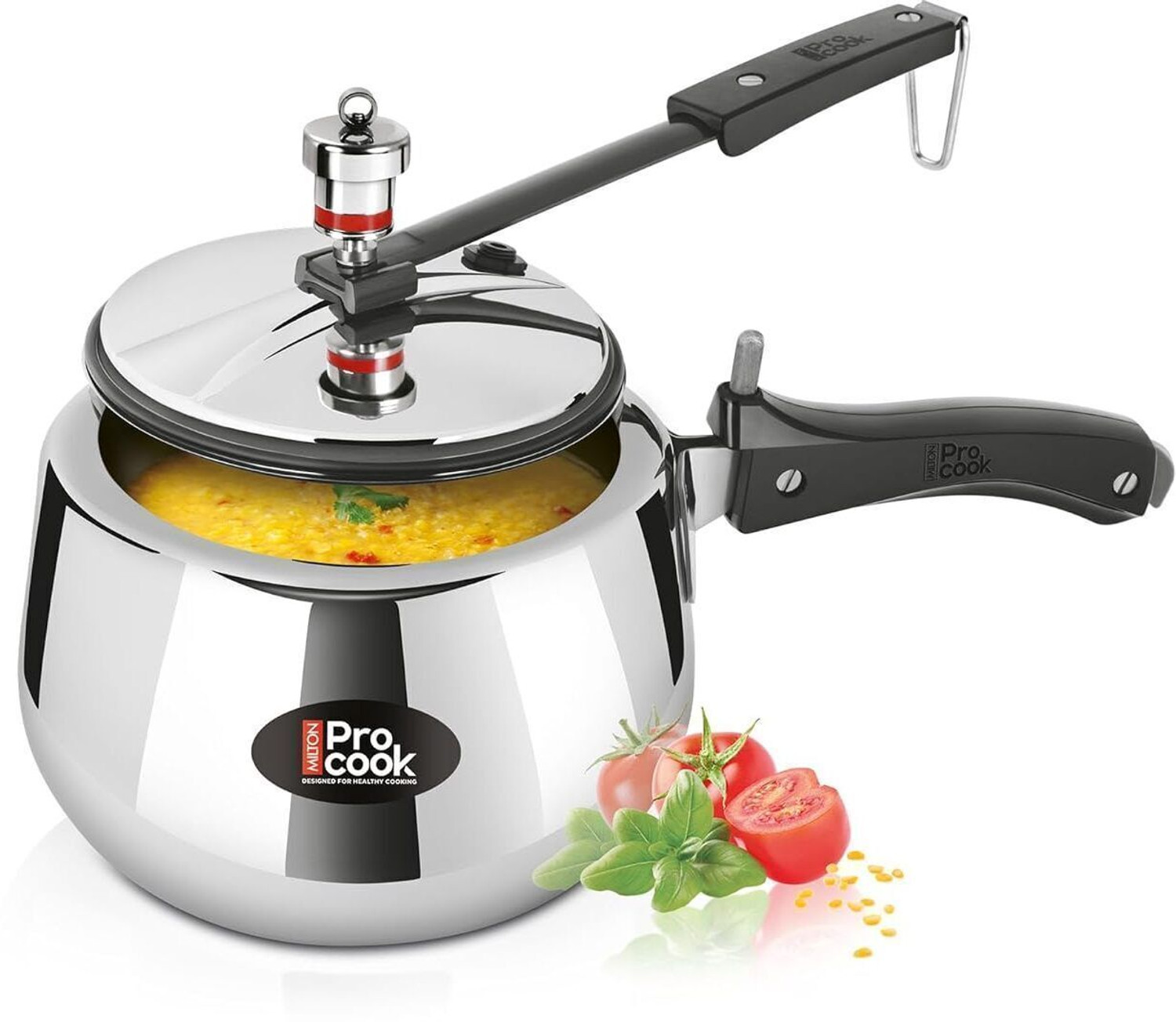 MILTON Pro Cook Triply Stainless Steel 3L Pressure Cooker - Image 1