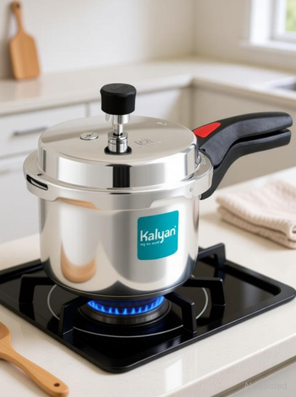 Image of Kalyan Classic 3 L Induction Bottom Pressure Cooker (Aluminium)