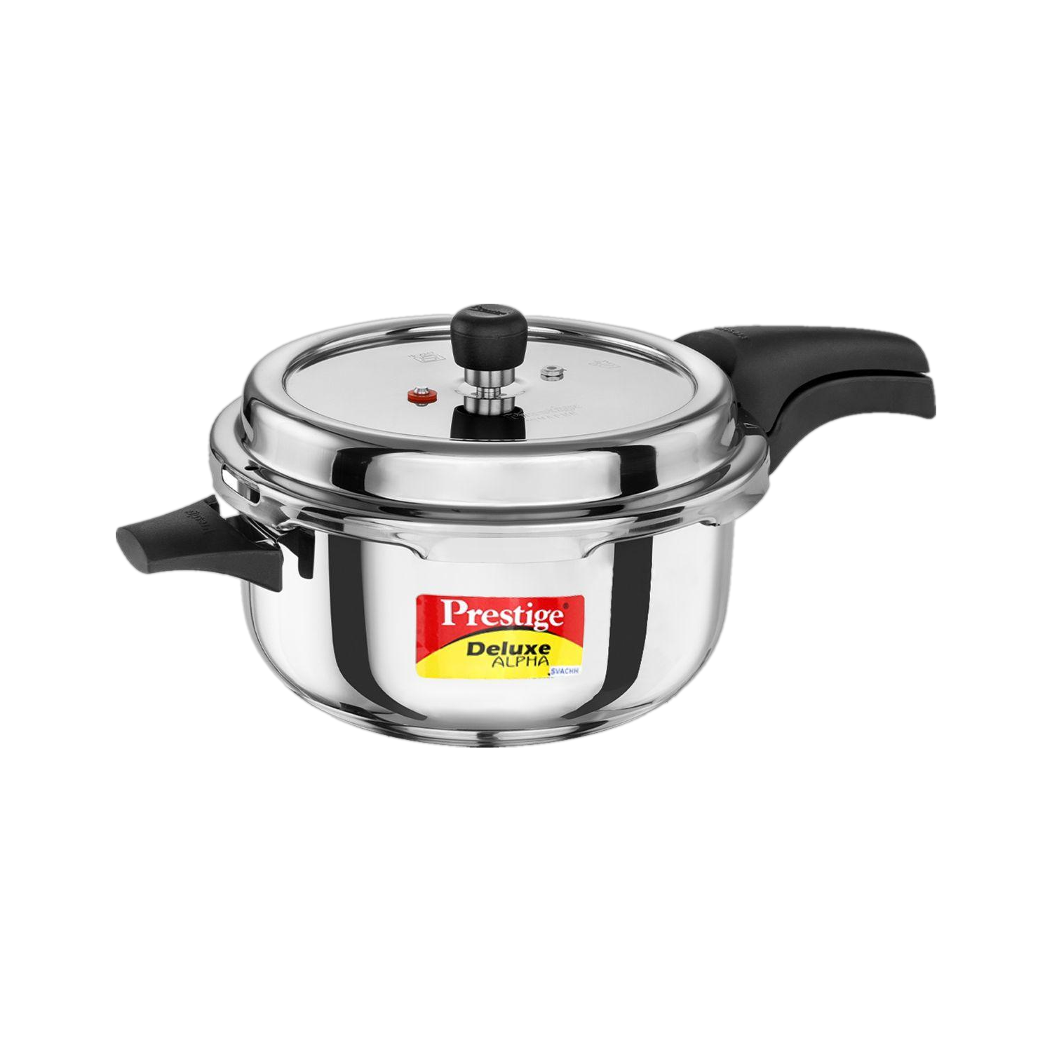 Image of Prestige 4.1 L Induction Bottom Pressure Cooker (Aluminium)