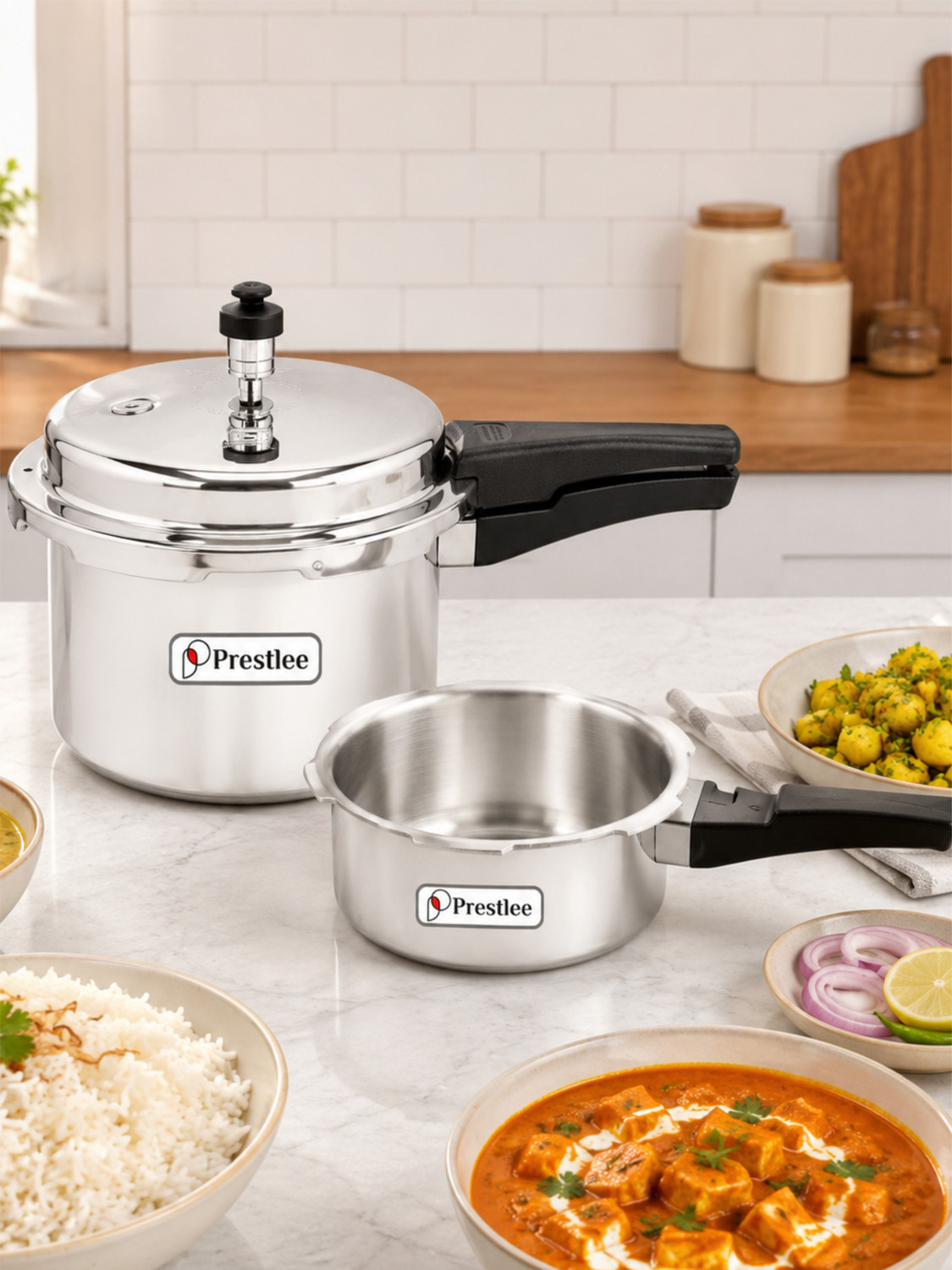 Image of ROYAL ELIBA Premium Best Quality 2 L Inner Lid 2 L Induction Bottom Pressure Cooker (Aluminium)
