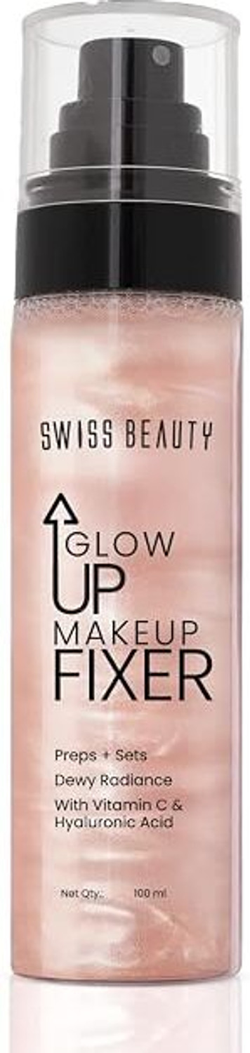 SWISS BEAUTY Glow Up Makeup Fixer Spray 100 ml - Image 1