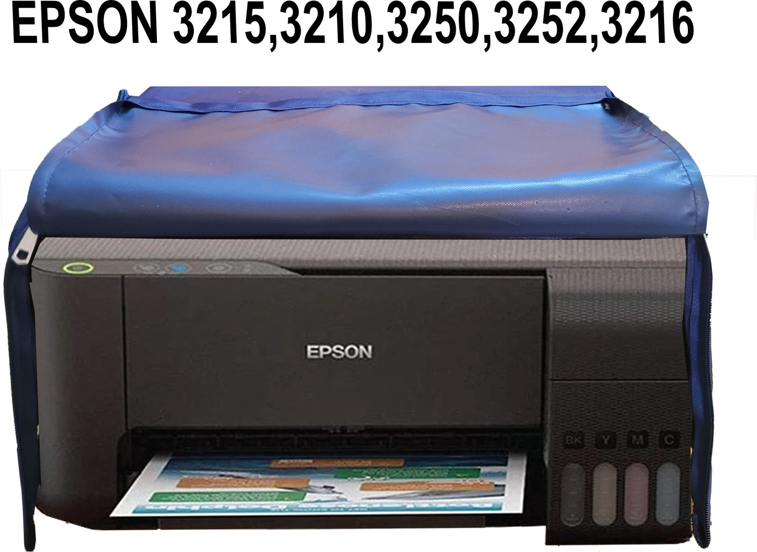 Image of LoomStar For Epson L3250 All-in-One Ink Tank Color Green Printer Cover
