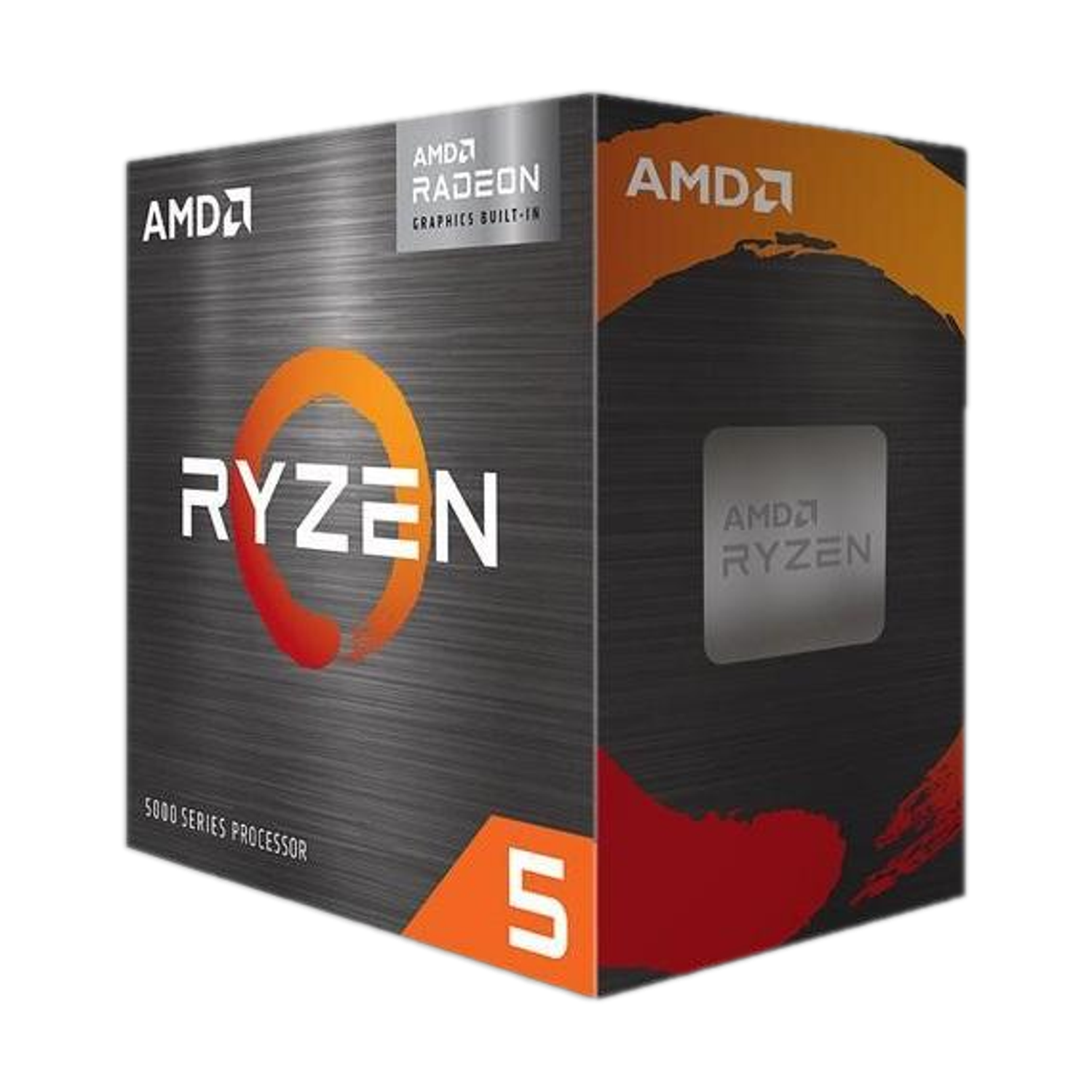 Image of AMD RYZEN 5 5600 SERIES 5000 3.5 GHz AM4 Socket 6 Cores 3 MB L2 32 MB L3 Desktop Processor (Grey)