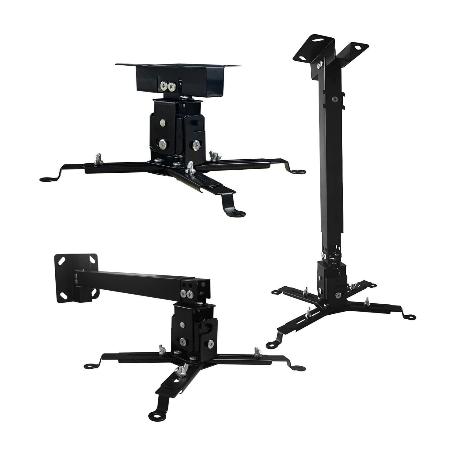 Image of techut 2 feet Wall Mount / Ceiling Mount (Iron) Projector Stand (Maximum Load Capacity 20 kg)