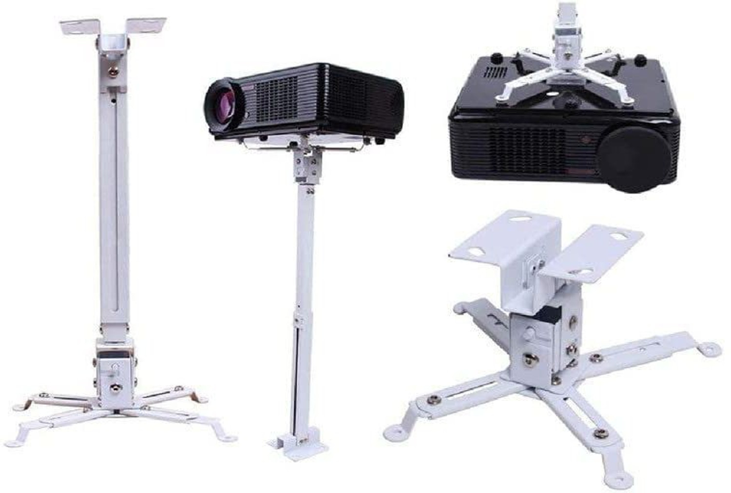 Image of BORSSO BS50 AIR(GTV)Certified Android 14(2gb /32gb)Projector 4K Ultra HD Fully Automatic (2400 lm / Wireless / Remote Controller) Portable Projector (Closed Engine 4K HDR10 Ultra Bright 2400AN HDMI ARC Dolby Audi BT 5.2 Dual Wi-Fi)
