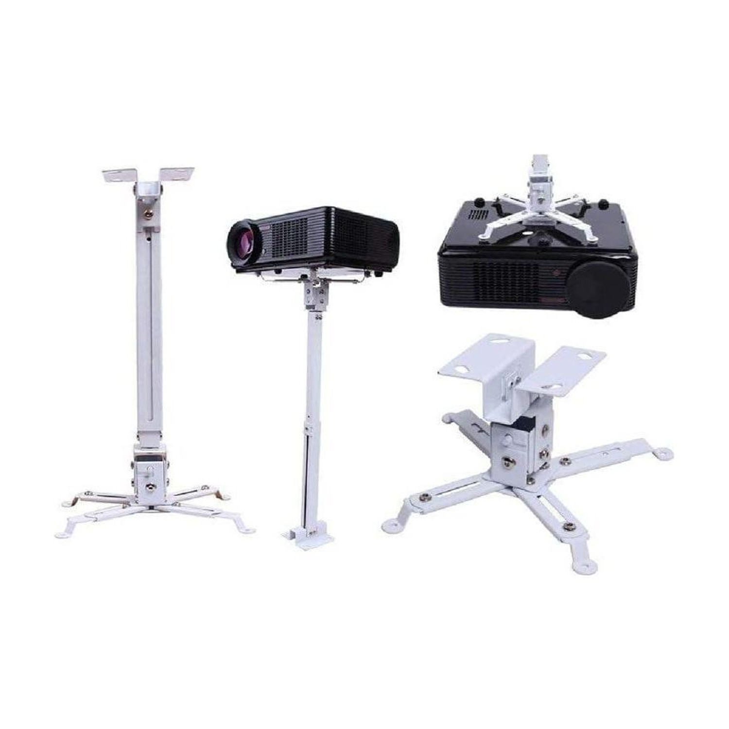 Image of techut 2 feet Wall Mount / Ceiling Mount (Iron) Projector Stand (Maximum Load Capacity 20 kg)