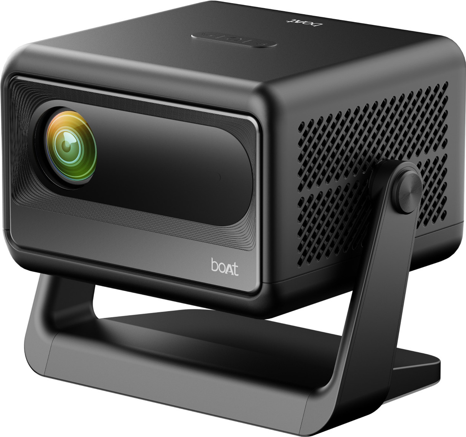 Image of Prime Projector MiniMax Pro Android 13 Smart Mini Projector | 6500 Lumens | 4K Ultra HD Support (6500 lm / 2 Speaker / Wireless / Remote Controller) Portable Projector (100% Dust Proof Wi-Fi 6 & Bluetooth 5.2 Screen Mirroring)