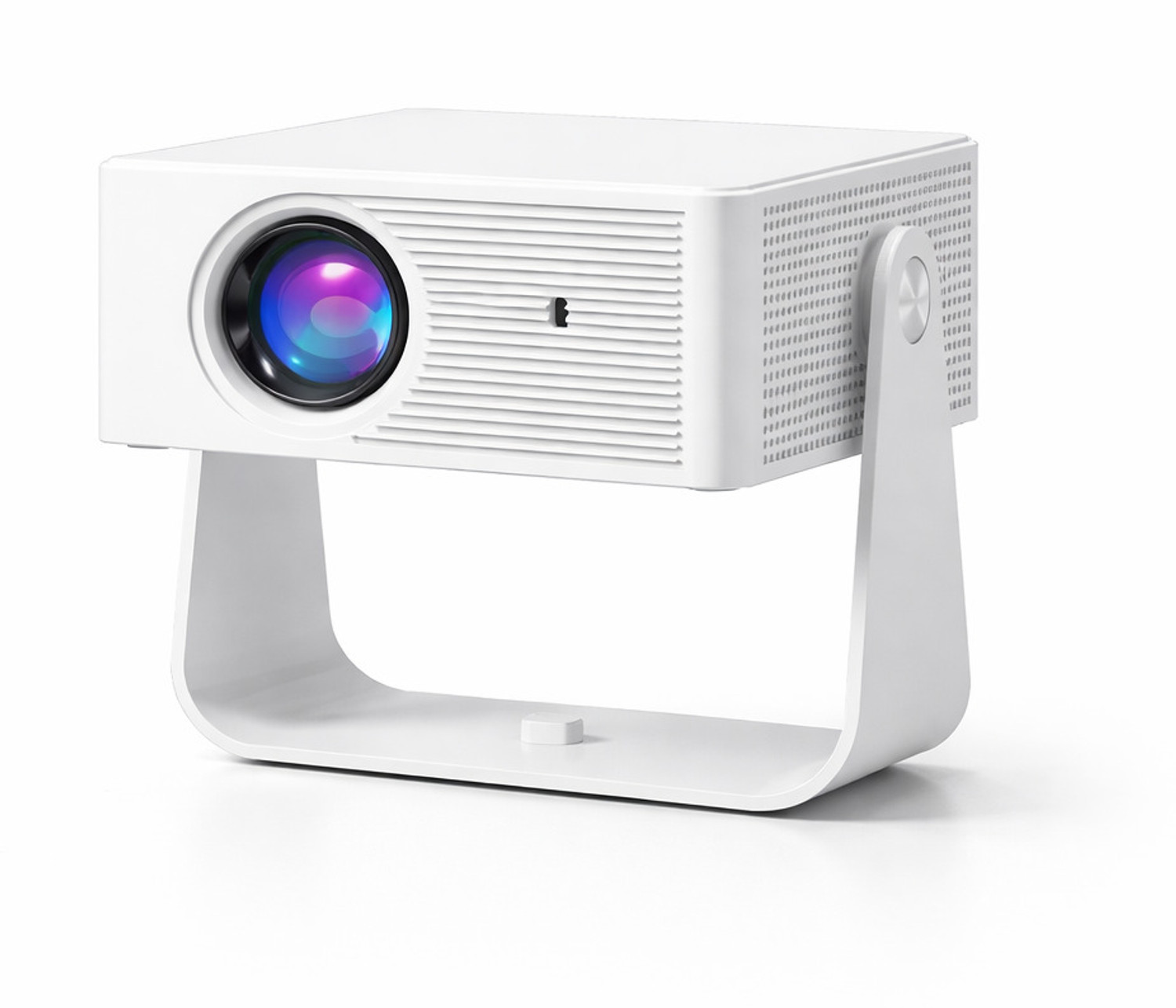 Image of Zync HY320 Mini Android 11 Smart 4K Ultra HD LED Short Throw Home Cineama 720P (8000 lm / 1 Speaker / Wireless / Remote Controller) Portable Projector (Dark Black)