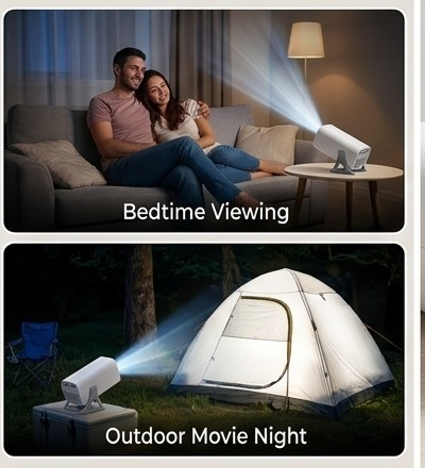 Image of Multiple Verse Portable Projector White (1000 lm) Portable Projector (White)