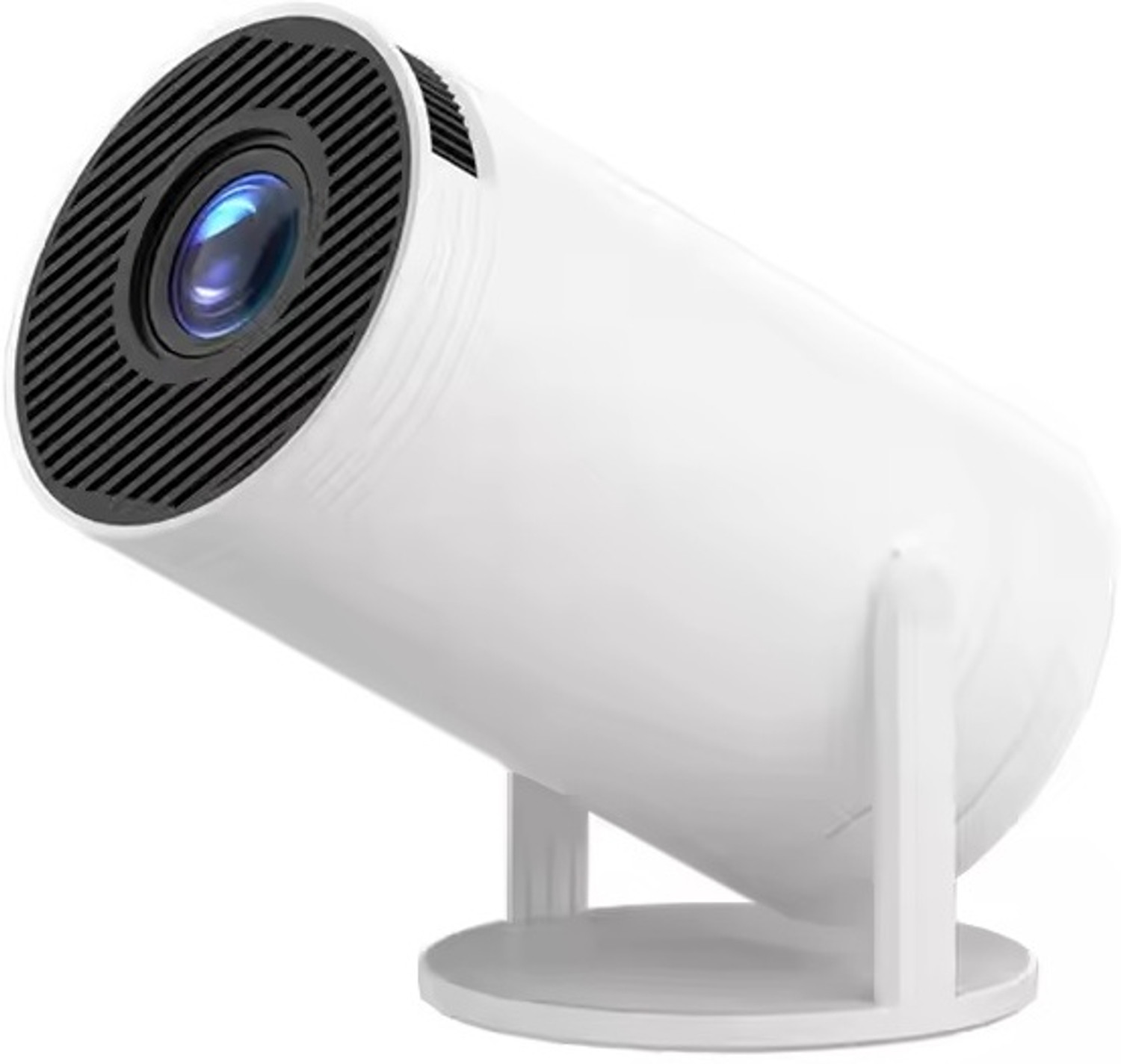 Image of Divine creation HY320 Mini 4K Support Smart Android 13 Projector with WiFi 6 HD Home Theater C34 (5000 lm / Wireless / Remote Controller) Portable Projector (Black)