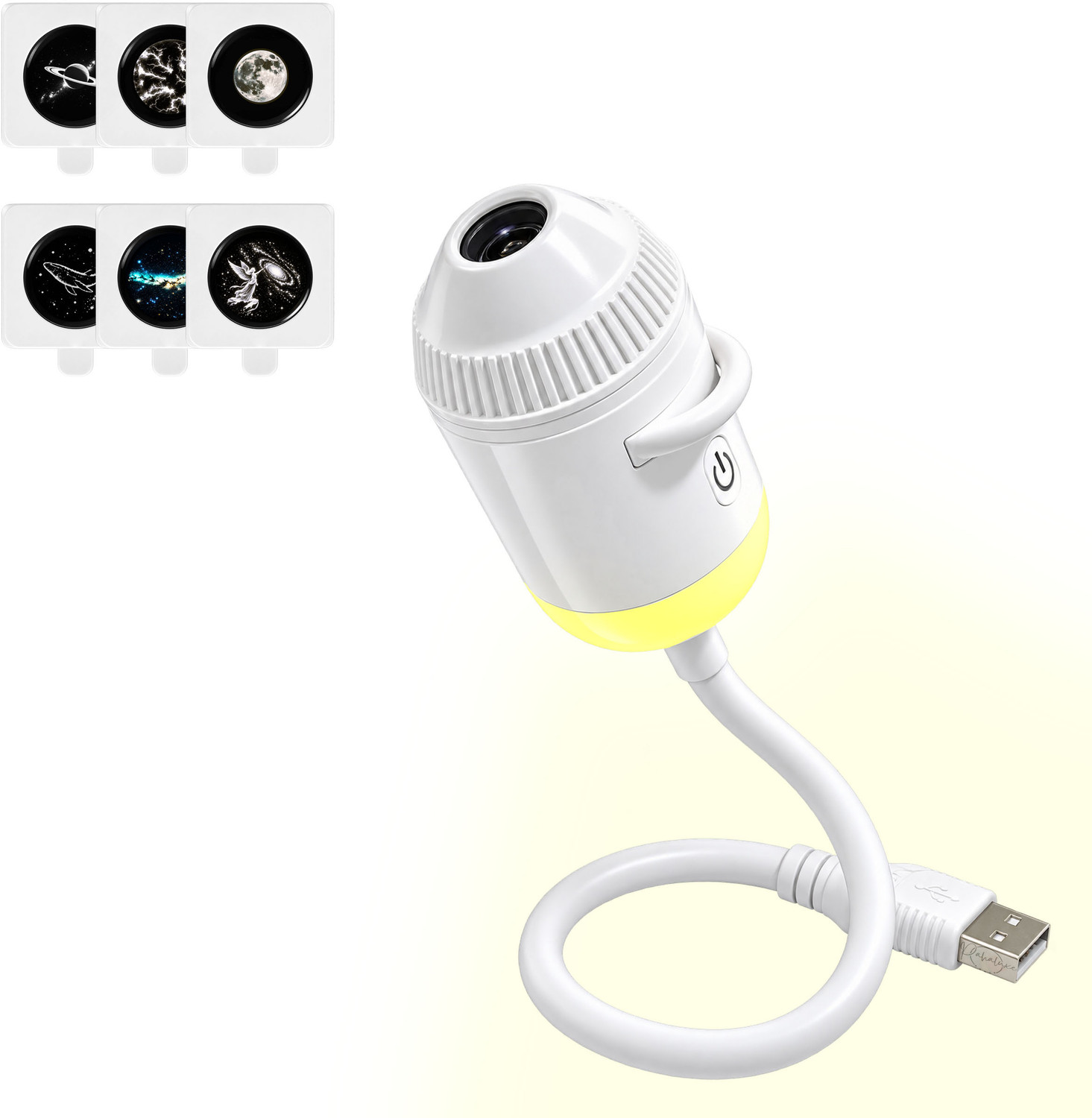 PAHALUXE 2-in-1 Galaxy Projector Night Light - Image 1