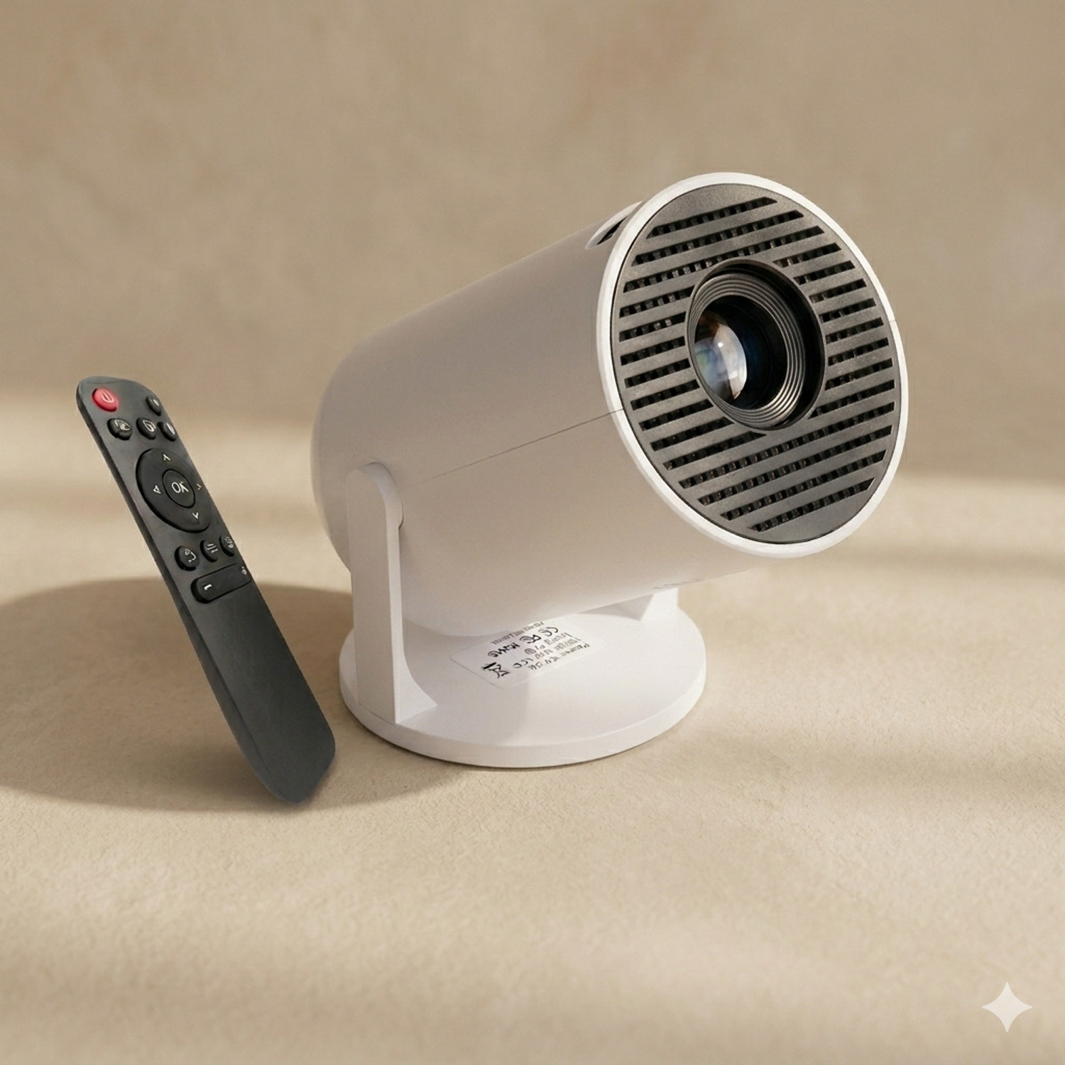 Image of LG PF610P (1000 lm / 2 Speaker / Wireless / Remote Controller) Portable Projector (White)