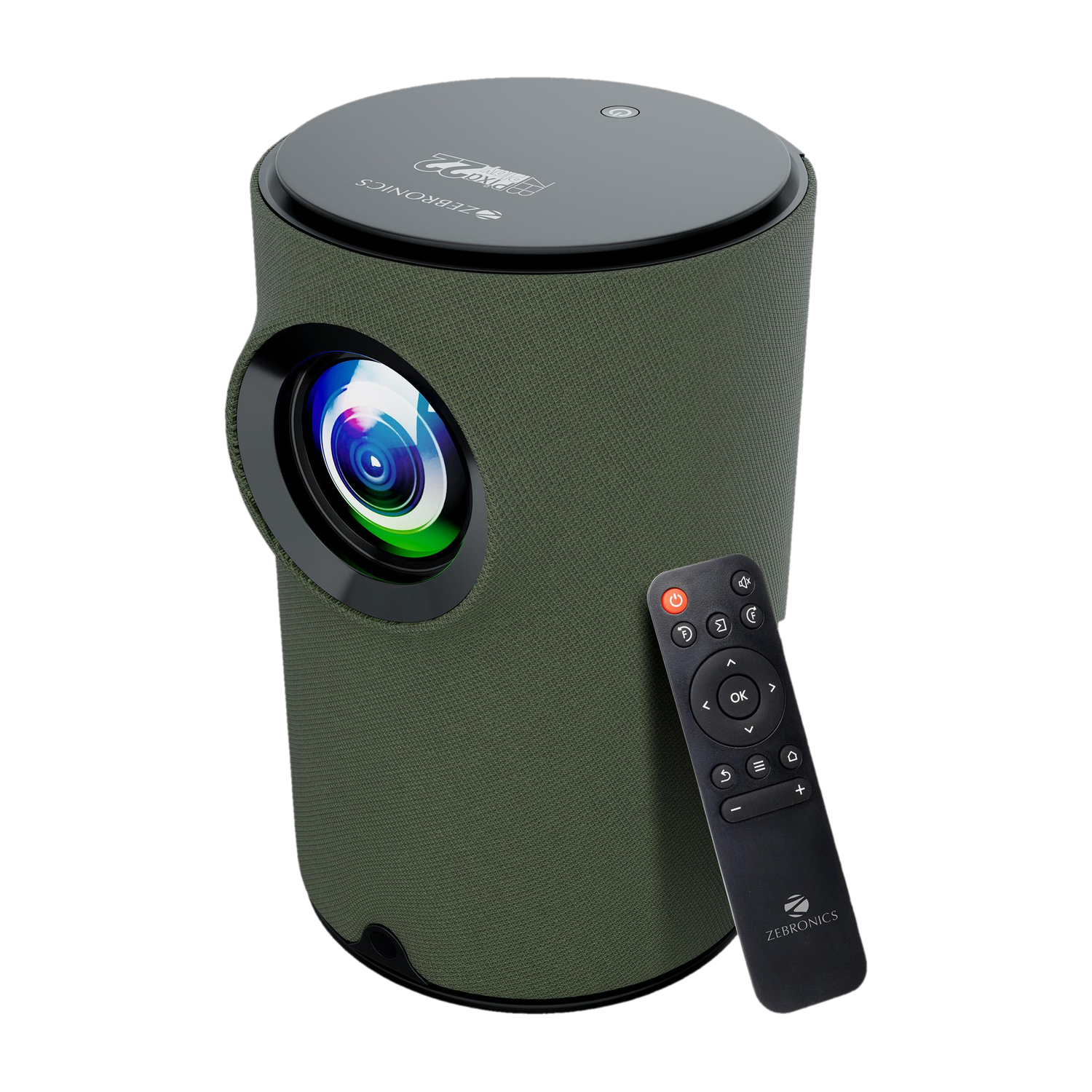 Image of XGIMI MoGo 2 Pro Portable Mini Projector with WiFi & Bluetooth,2X8W Built-In Speakers (400 lm / 2 Speaker / Wireless) Portable Projector (Silver)