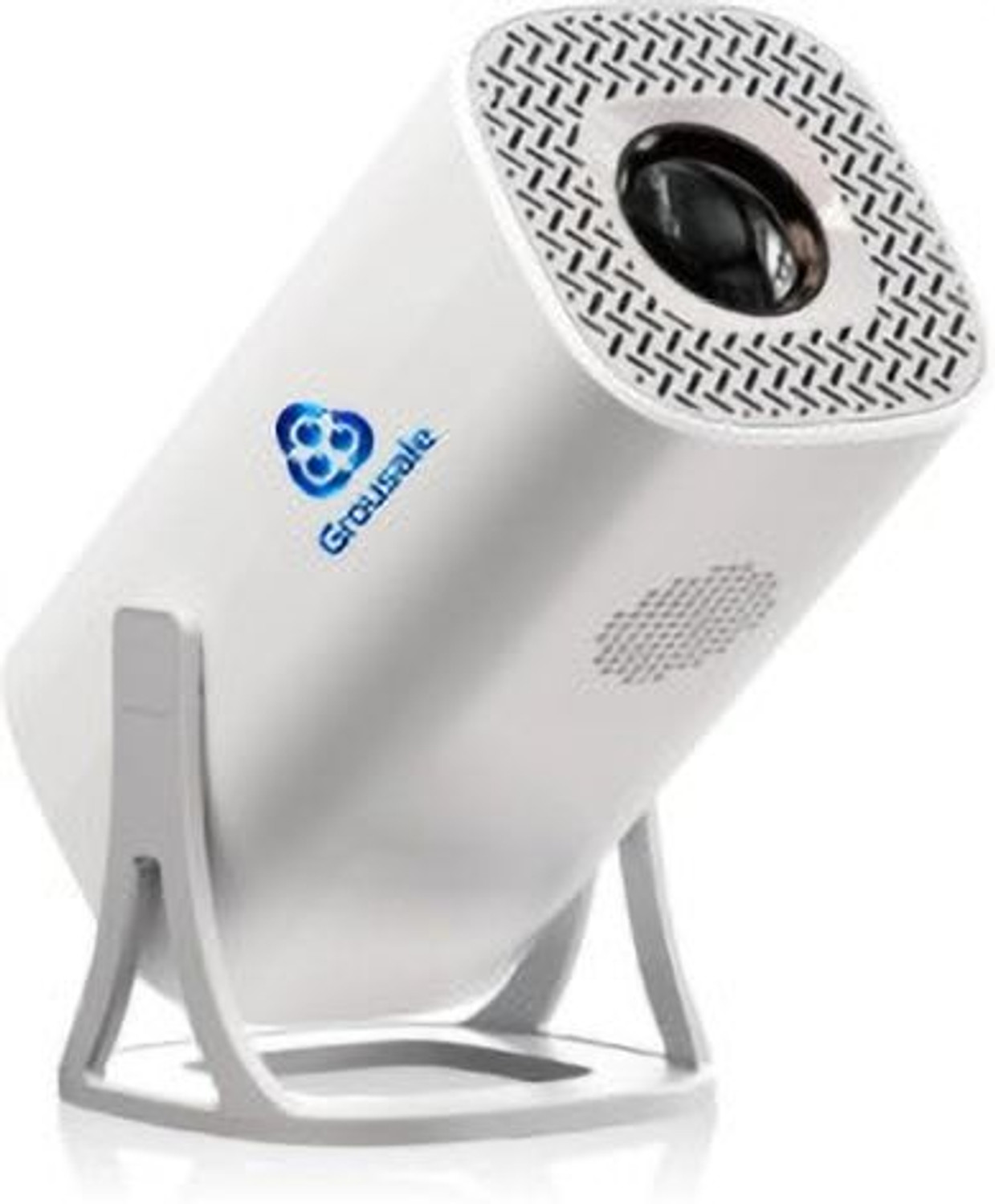 Image of WATTON Android 11.0 Smart Projector,1080P & 4K Support,2x Brighter,2.4G & 5G Wifi (8400 lm / 1 Speaker / Wireless / Remote Controller) Portable Projector (White)