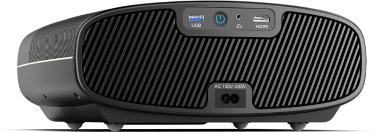 Image of BORSSO BS50 AIR(GTV)Certified Android 14(2gb /32gb)Projector 4K Ultra HD Fully Automatic (2400 lm / Wireless / Remote Controller) Portable Projector (Closed Engine 4K HDR10 Ultra Bright 2400AN HDMI ARC Dolby Audi BT 5.2 Dual Wi-Fi)