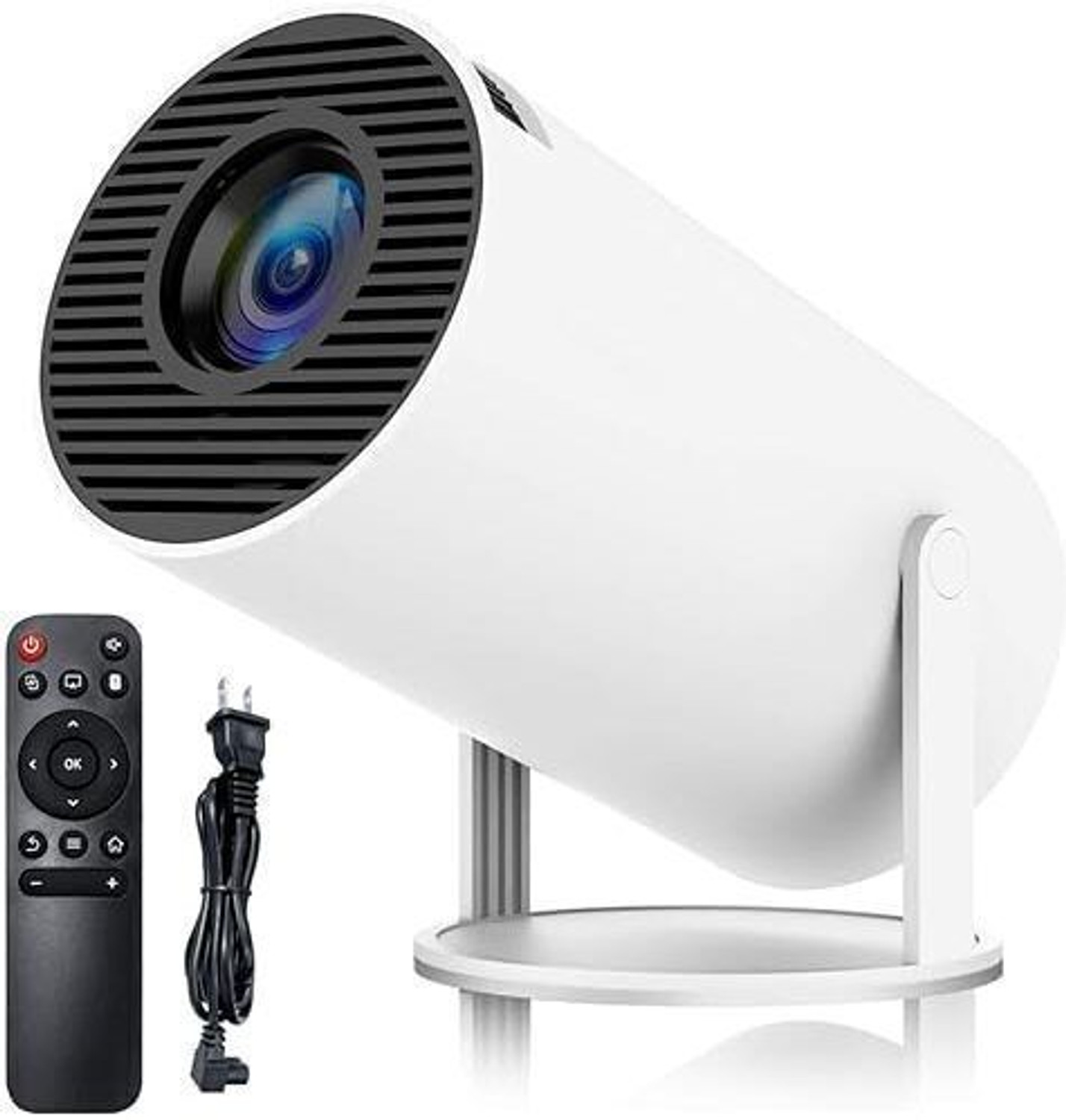 Image of nihal enterprises S40 Smart Projector 3500 lm LCD Corded Mobiles Portable Projector (1800 lm) Portable Projector (White)