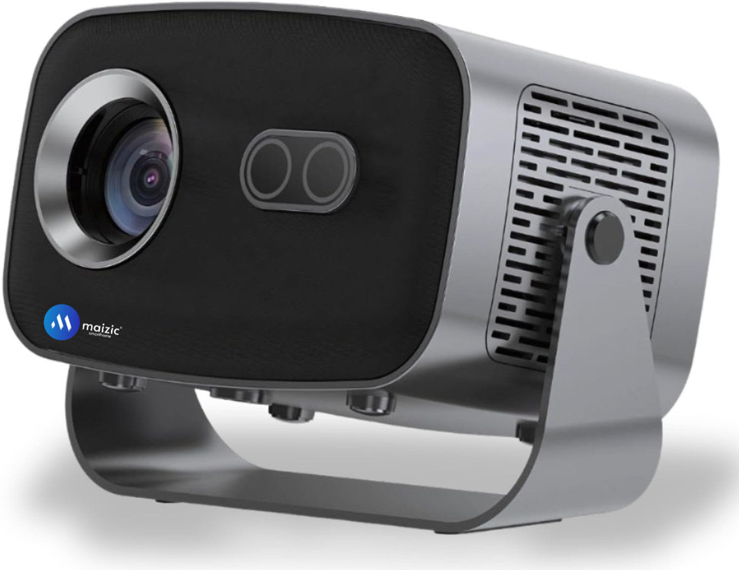 Image of WATTON Android 11.0 Smart Projector,1080P & 4K Support,2x Brighter,2.4G & 5G Wifi (8400 lm / 1 Speaker / Wireless / Remote Controller) Portable Projector (White)