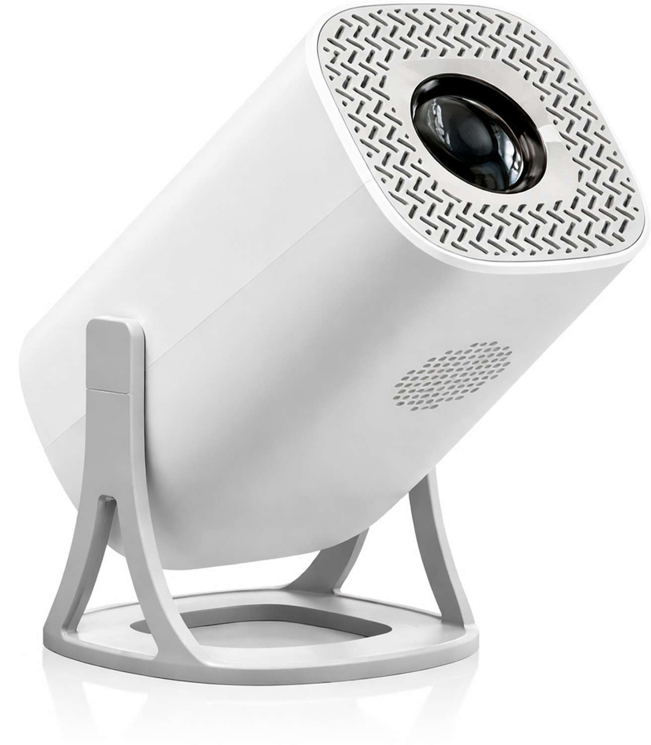 Image of WATTON Android 11.0 Smart Projector,1080P & 4K Support,2x Brighter,2.4G & 5G Wifi (8400 lm / 1 Speaker / Wireless / Remote Controller) Portable Projector (White)