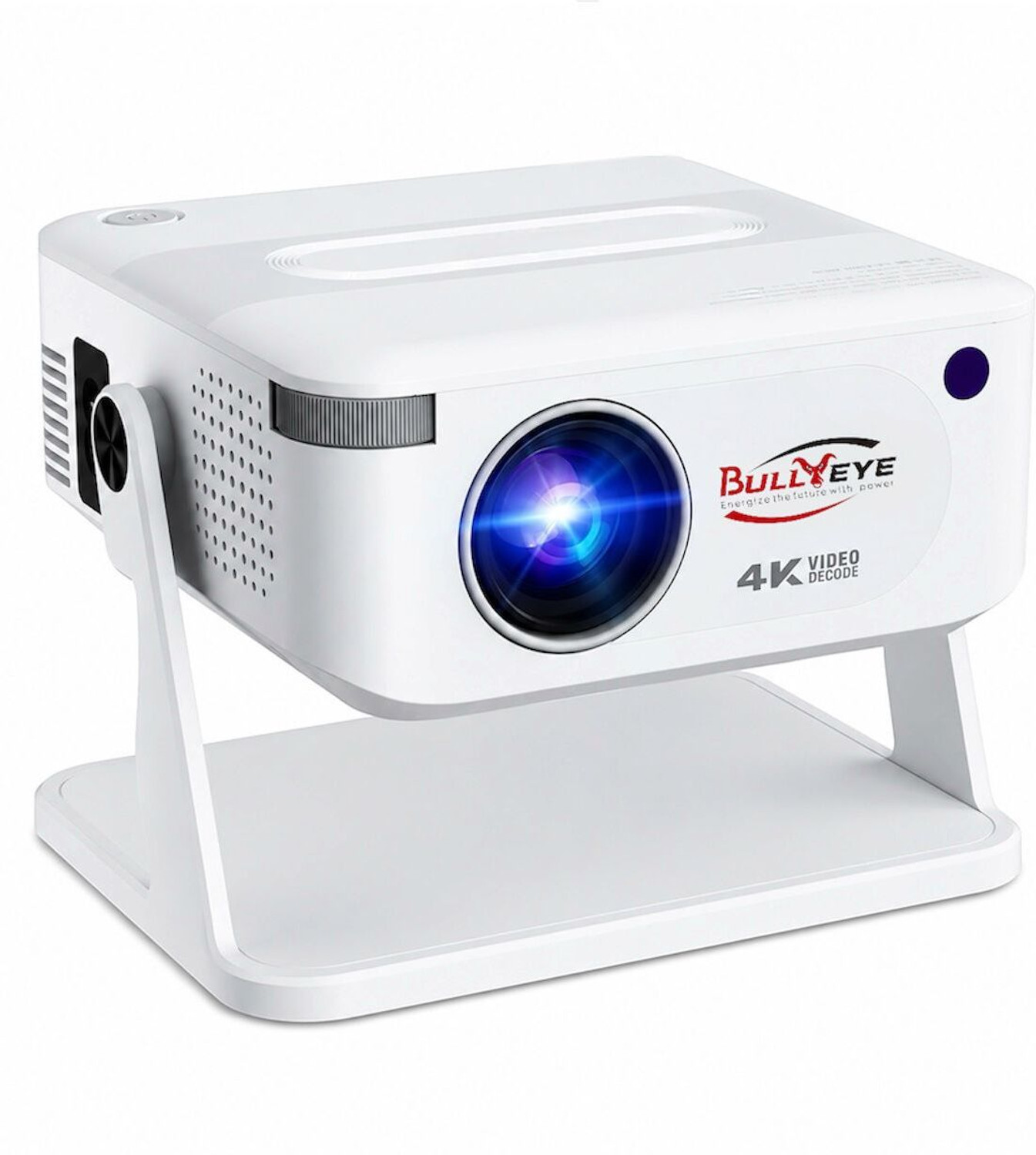 Image of Divine creation S40 UltraView Android Smart LED I 4K Projector I Portable Cinema Projector B343 (5000 lm / 1 Speaker / Wireless / Remote Controller) Portable Projector (White)