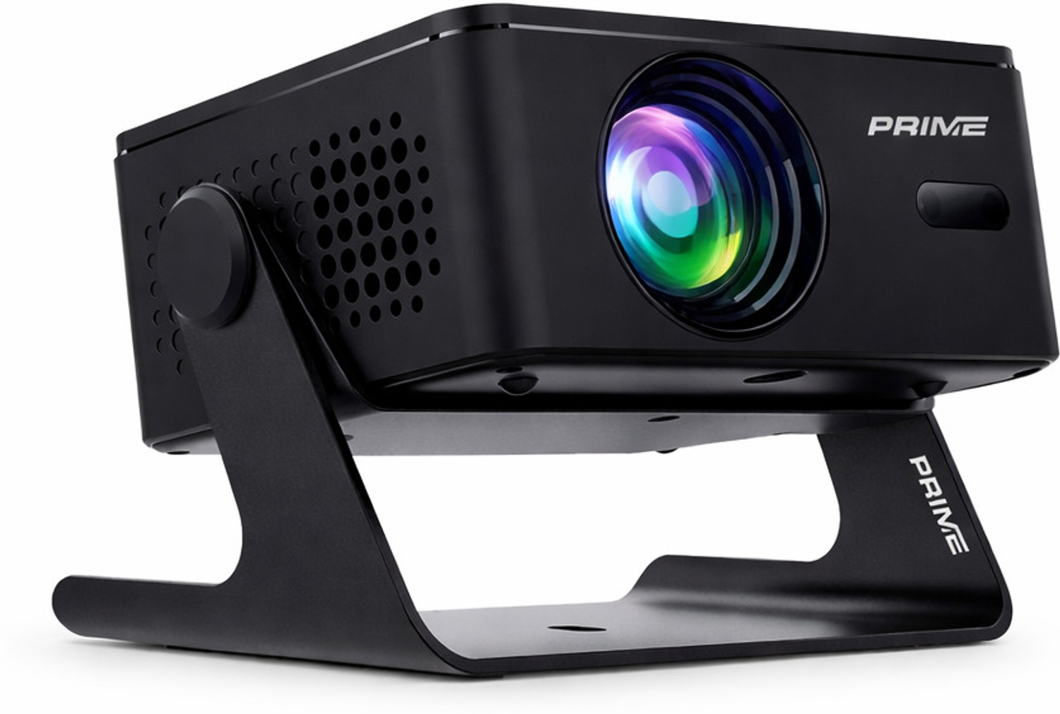 Image of Prime Projector MiniMax Pro Android 13 Smart Mini Projector | 6500 Lumens | 4K Ultra HD Support (6500 lm / 2 Speaker / Wireless / Remote Controller) Portable Projector (100% Dust Proof Wi-Fi 6 & Bluetooth 5.2 Screen Mirroring)