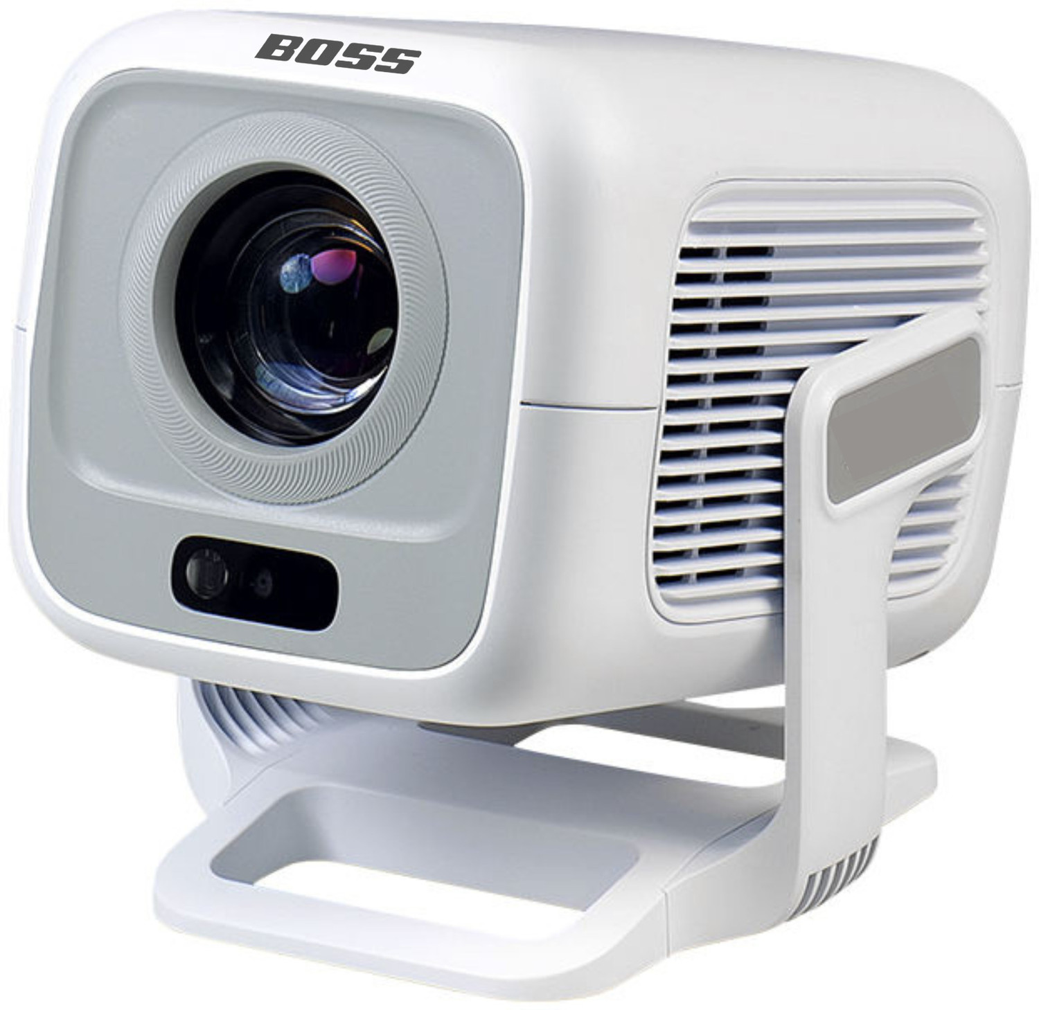 Image of Radhe HY300 Portable projector android (400 lm / 2 Speaker / Wireless / Remote Controller) Portable Projector (White)