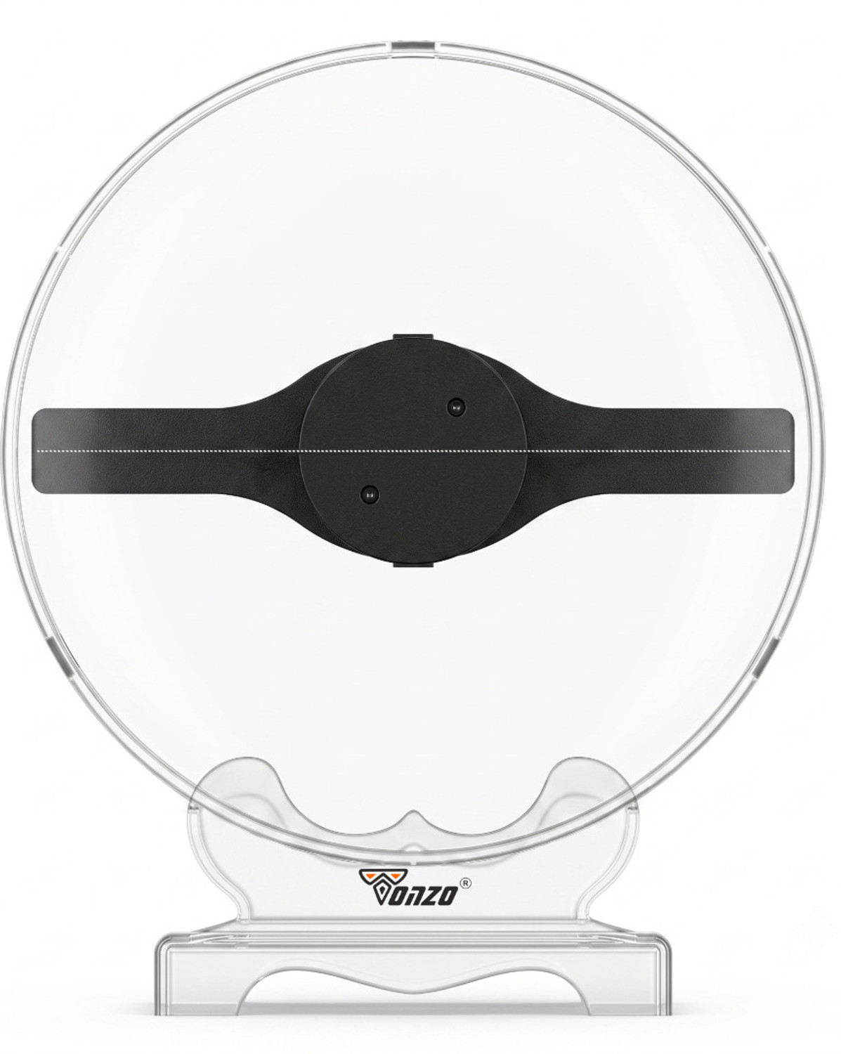 TONZO 18cm HD 3D 220 LED Hologram Fan for Home Decor & Shop Counters, Tabletop Display (4000 lm / Wireless / Remote Controller) Portable Projector